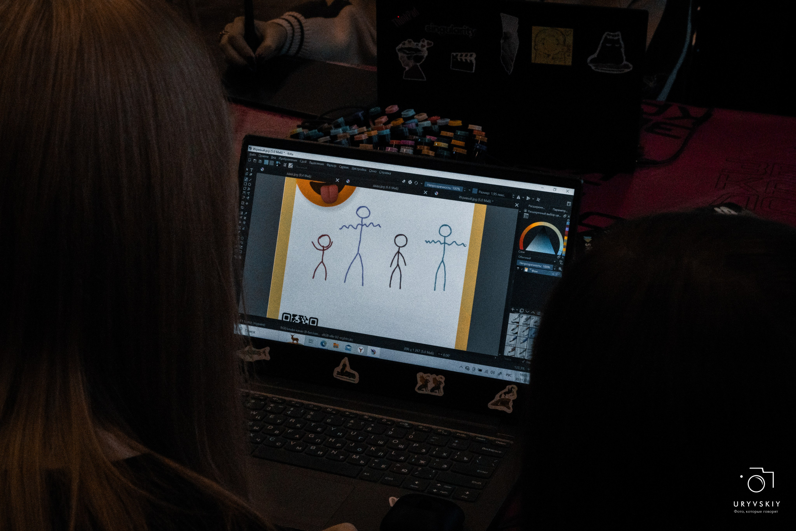 Фестиваль современного городского искусства «ИСКРА». Игорь Урывский. Фотограф Красноярск