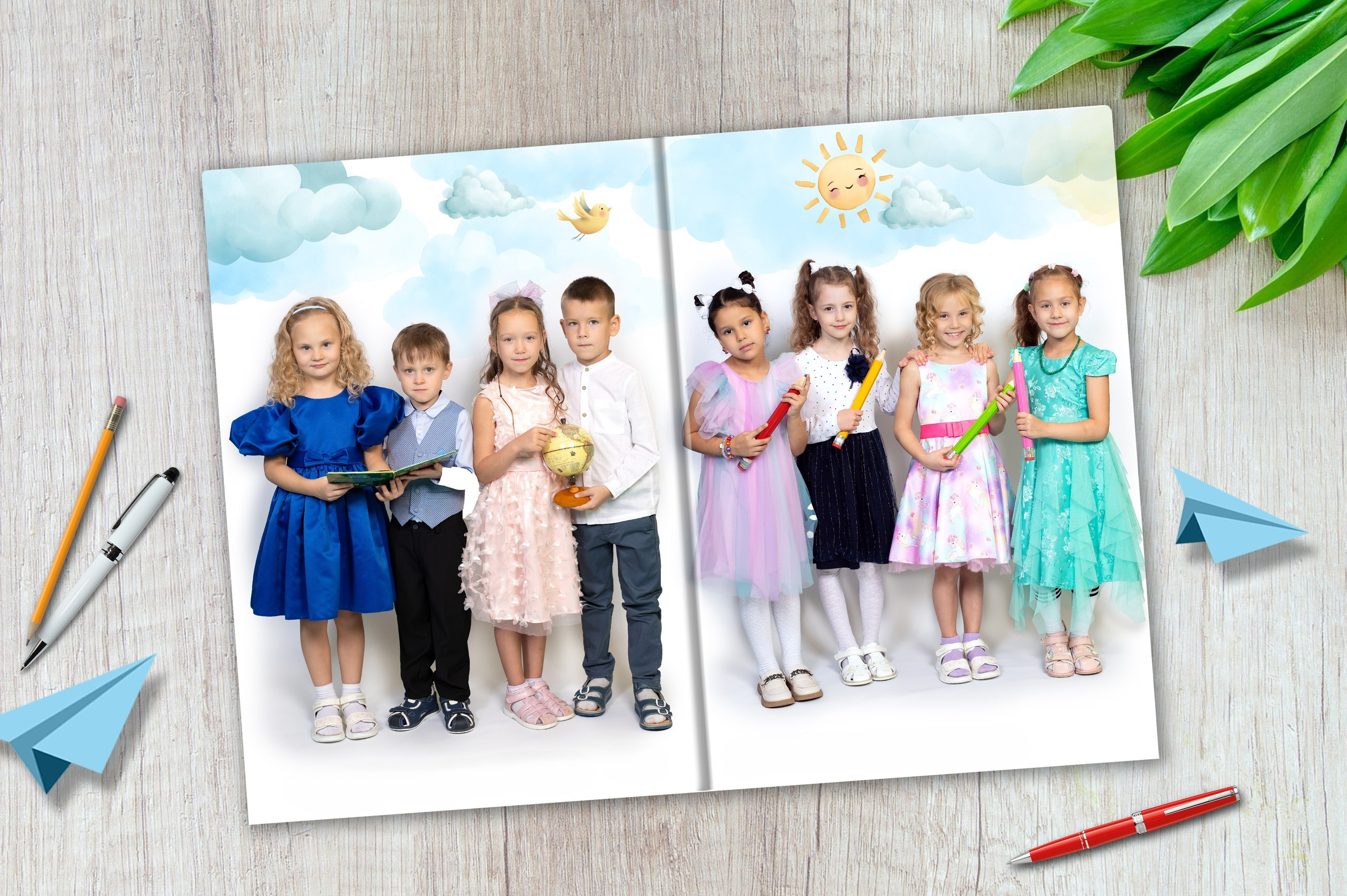 Фотоальбом для детского сада. Выпускные альбомы в Верхней Пышме. Фотостудия «Олеся»