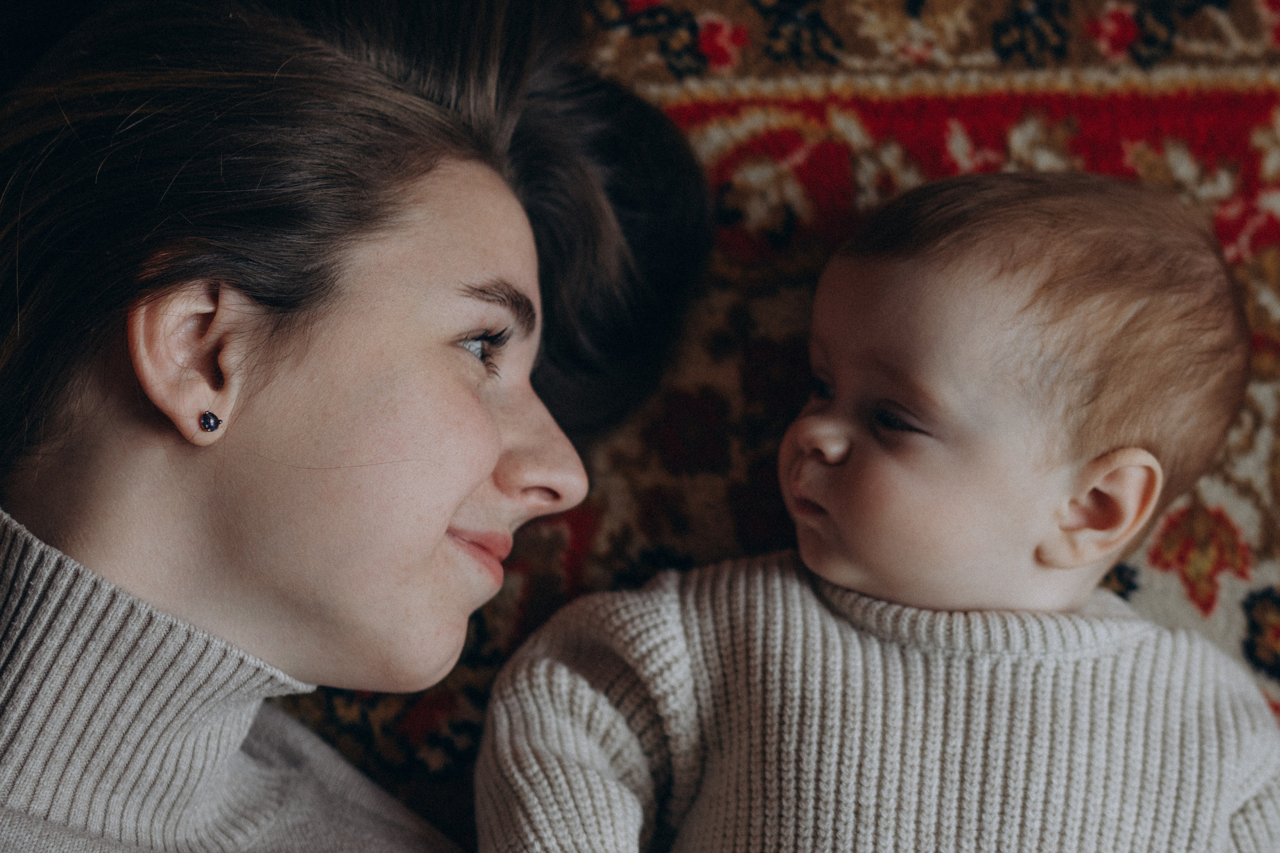Даша c мамой. Семейный и детский фотограф Москва Дарья Бугра