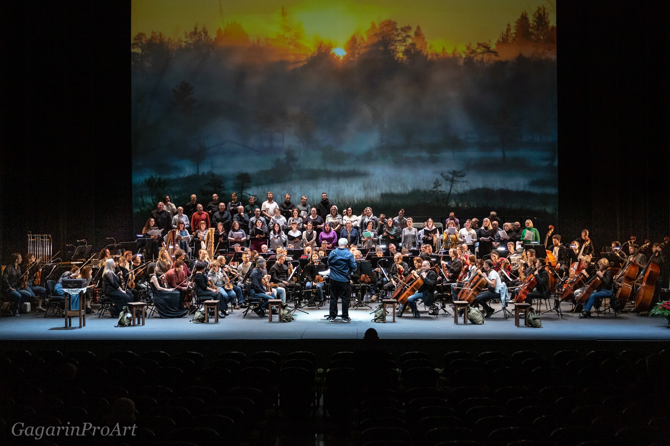 Репортаж. Репетиции. Концерты. GagarinProArt