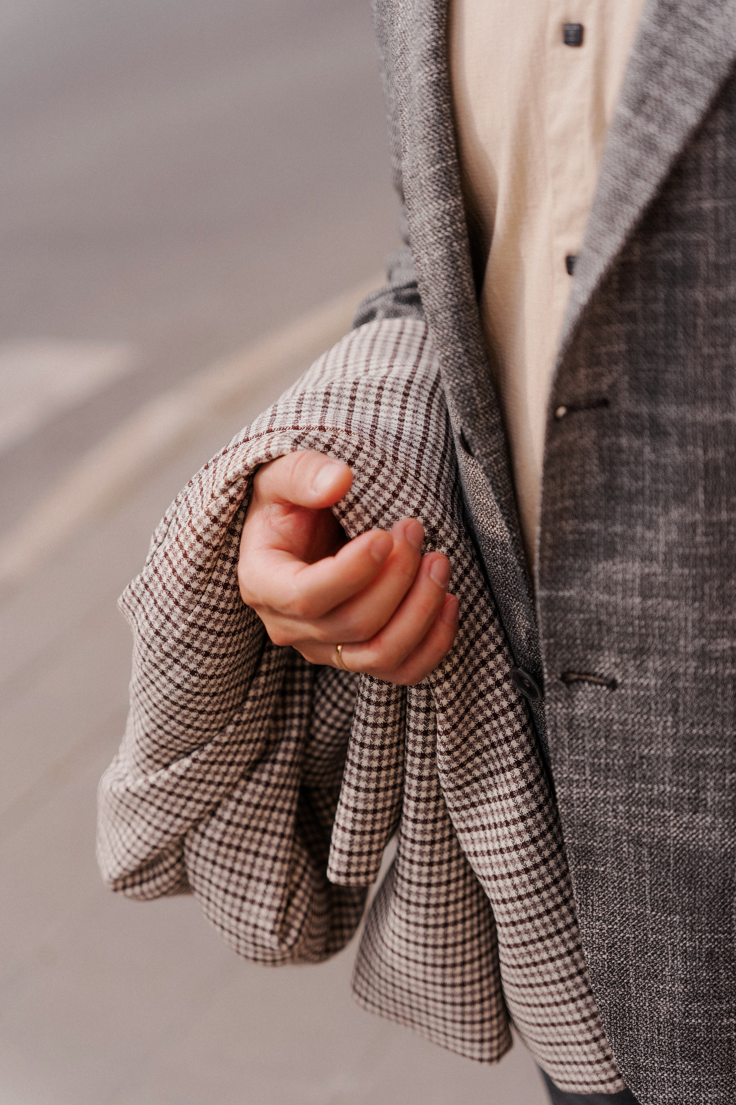 Съемка на улице после росписи