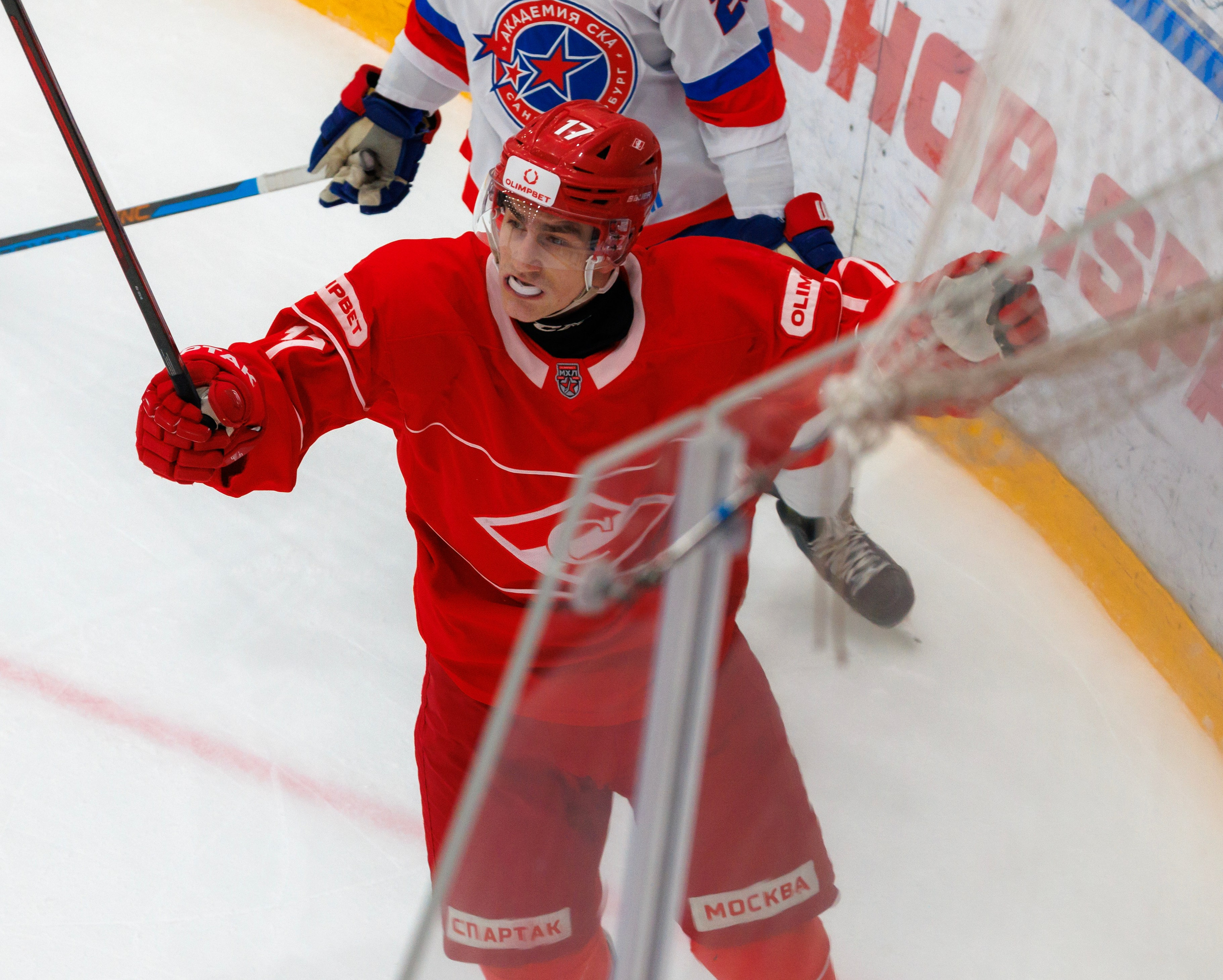 МАТЧ МХЛ. МХК СПАРТАК — АКАДЕМИЯ СКА. Artem Zenin Photography