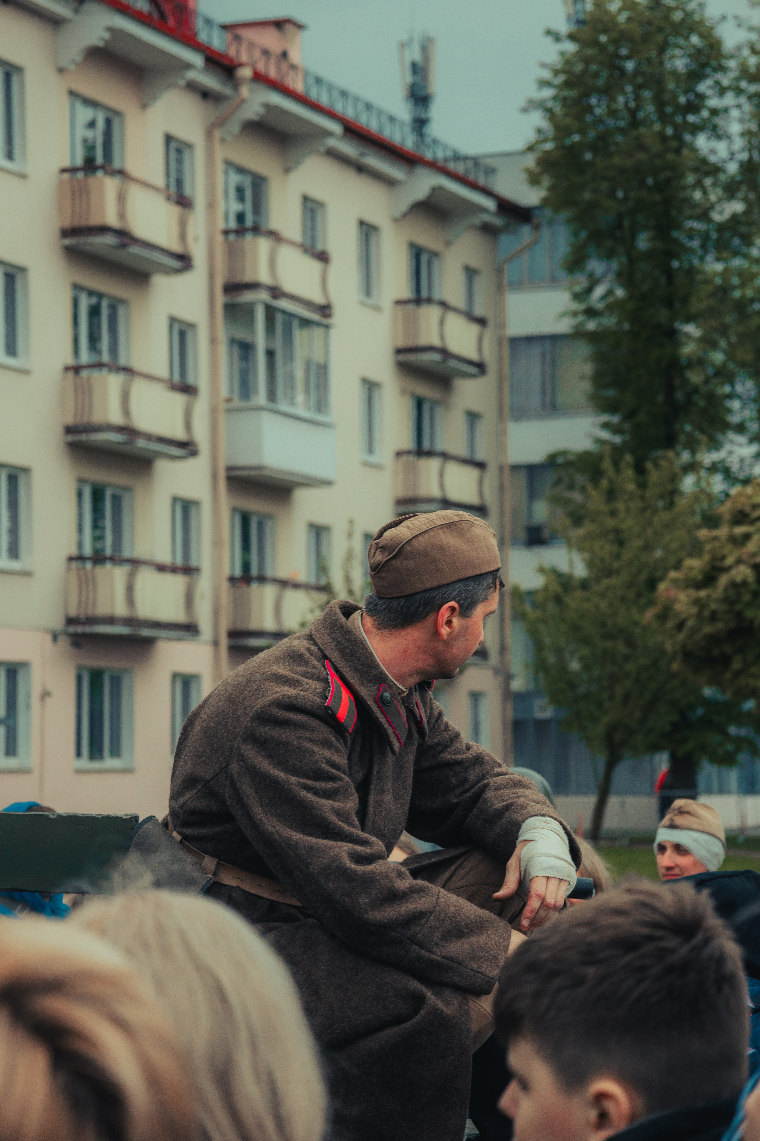 Реконструкция взятия рейхстага. Photographer Vladislav Voronovich