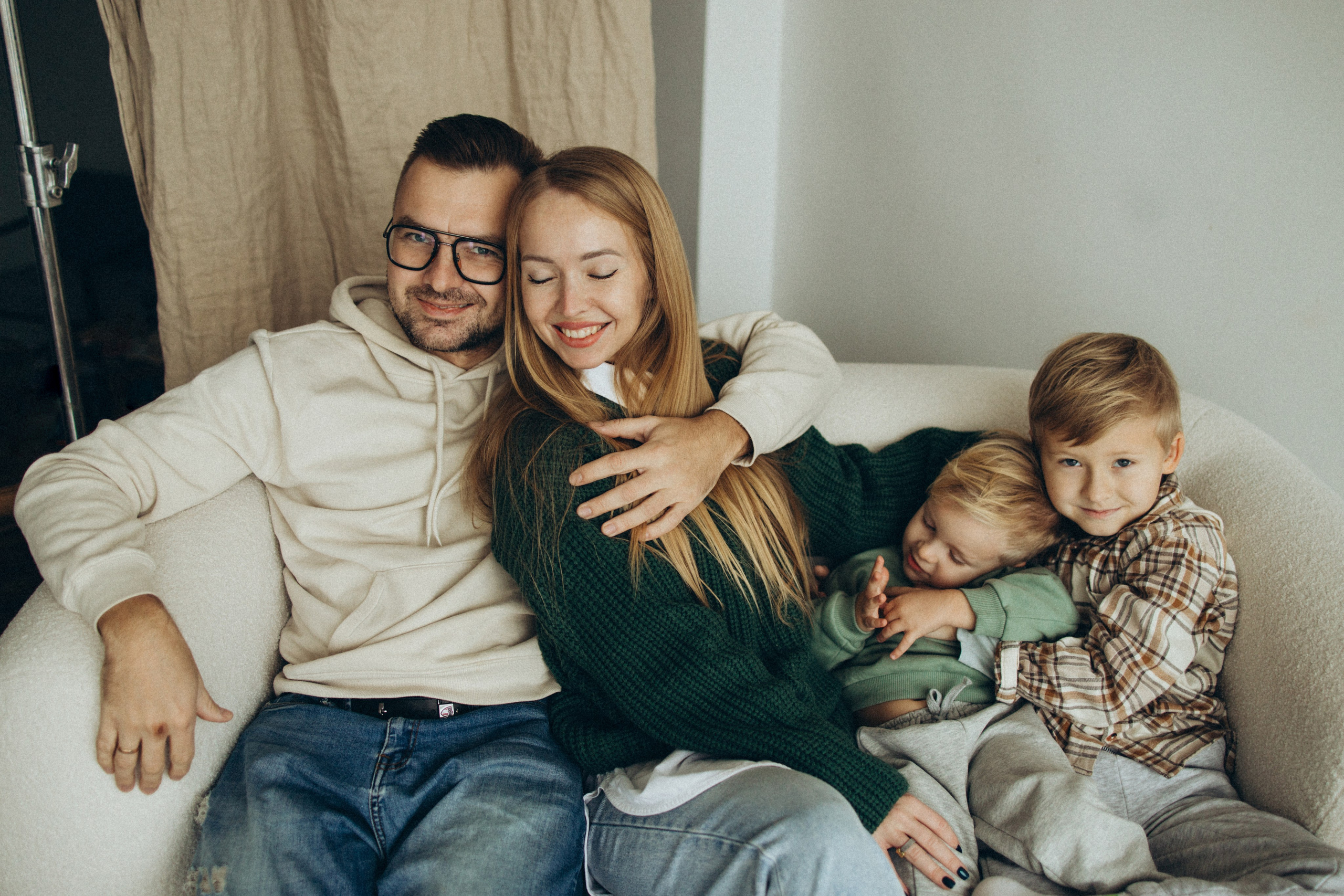 Семейная съемка. Фотограф Валерия Ковпак. Москва. Химки. Куркино