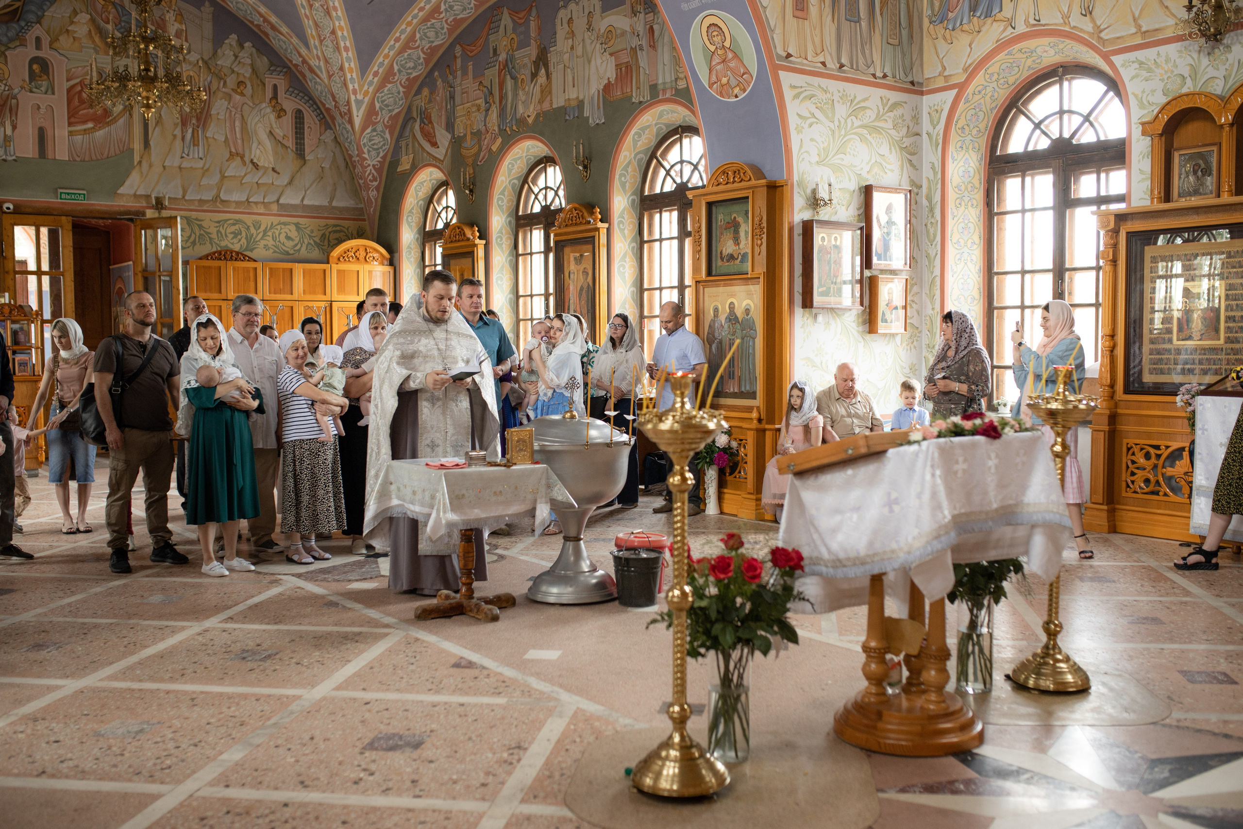 Таинство Крещения Вити. Фотограф в Железнодорожном и Балашихе
