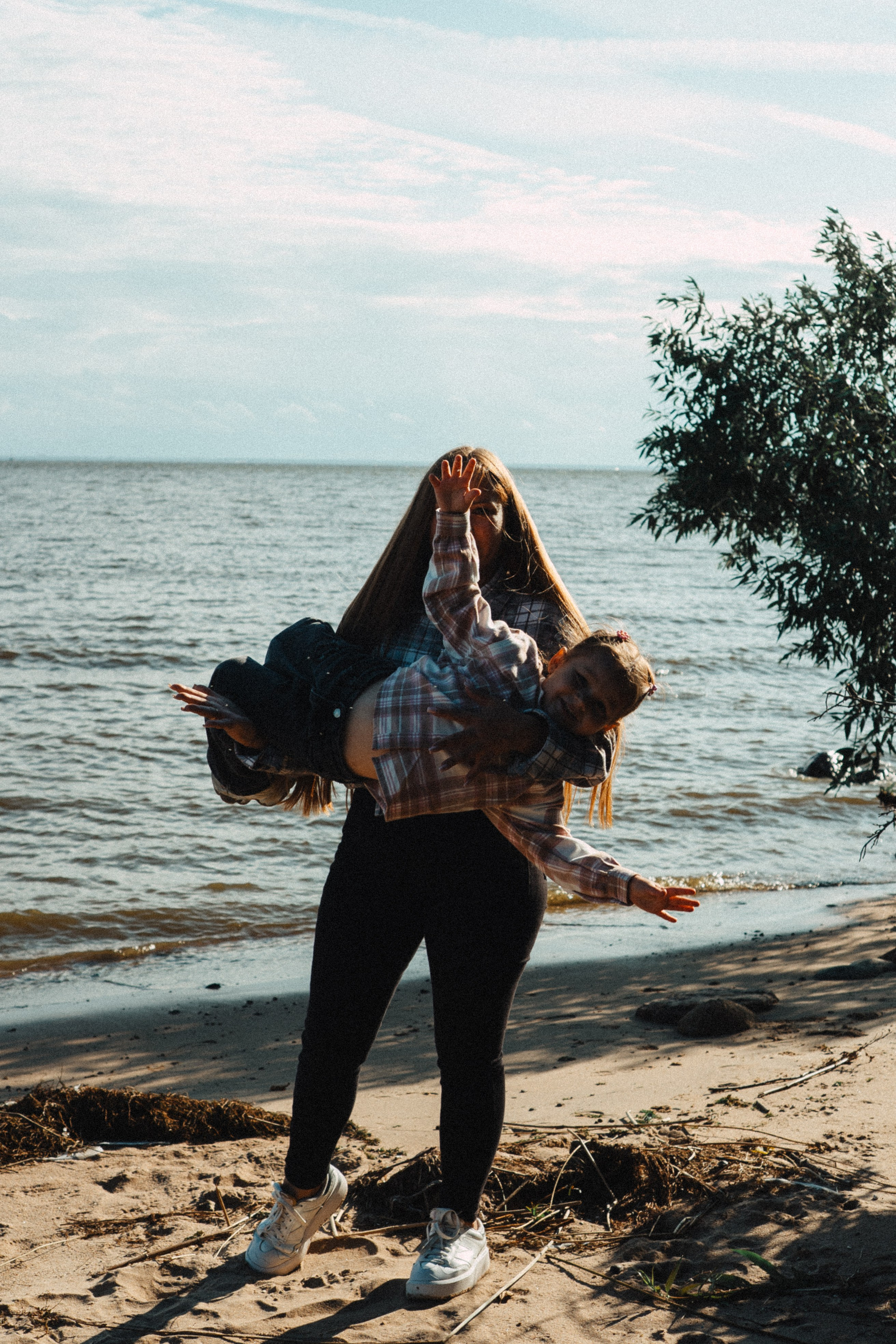 МАМА И ДОЧКА НА ФИНСКОМ ЗАЛИВЕ. Профессиональный фотограф, Санкт-Петербург — Виктория Богомолова