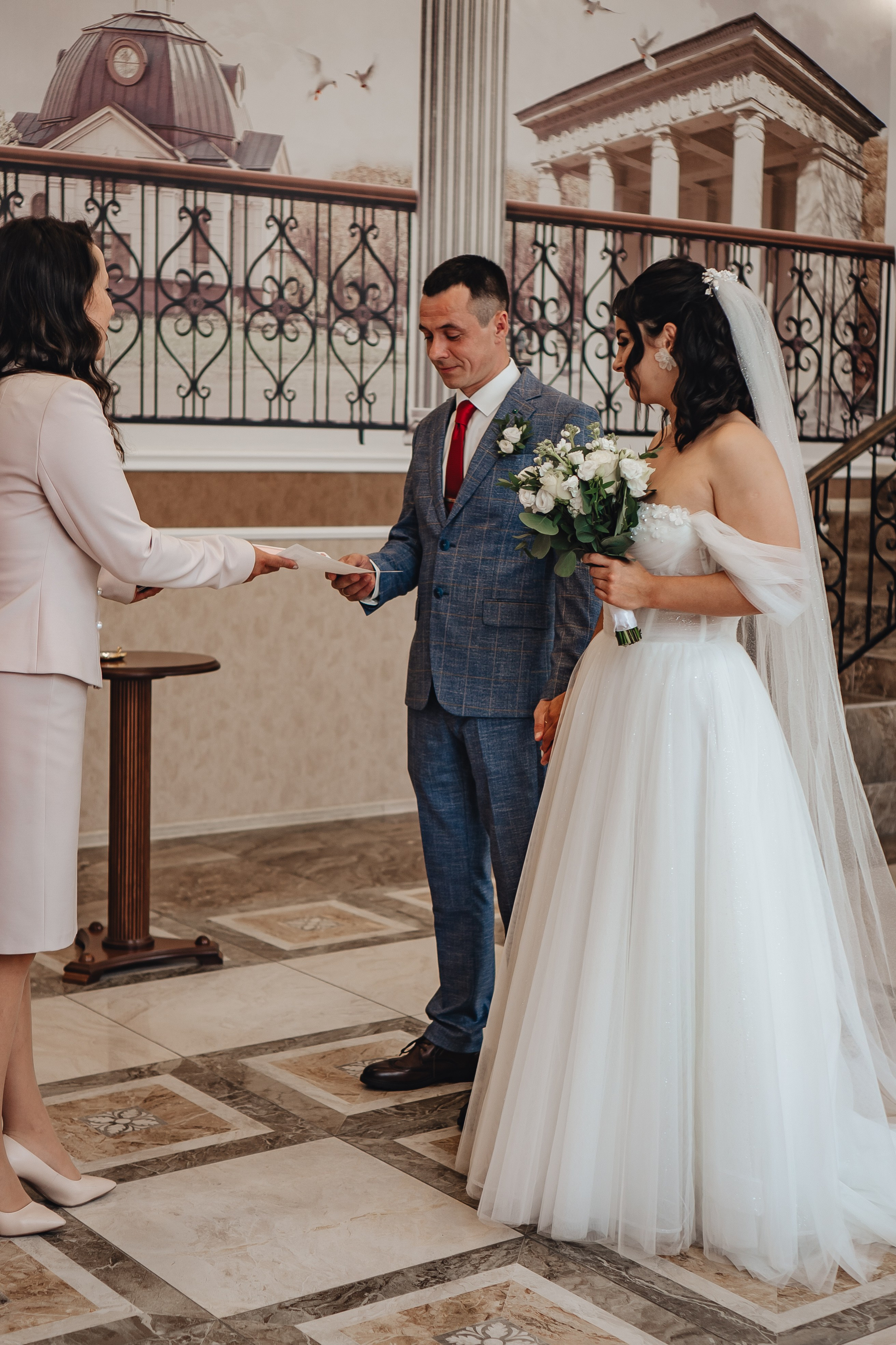 СВАДЕБНАЯ СЬЕМКА В ЗАГСЕ НА МОСКОВСКОМ ПРОСПЕКТЕ. Профессиональный фотограф, Санкт-Петербург — Виктория Богомолова