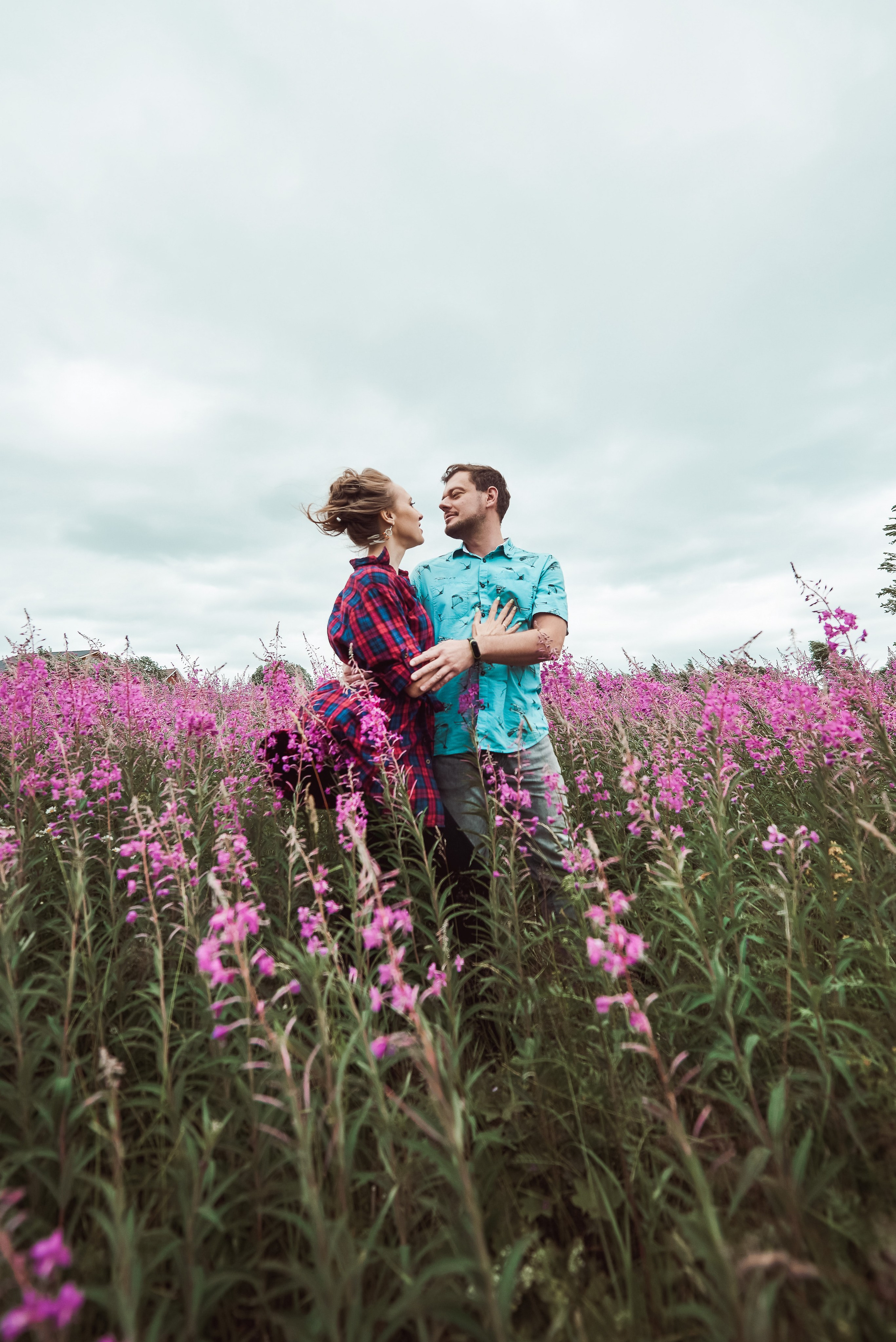 Александра и Вячеслав (фотосессия Love story на природе). Портретный, семейный и свадебный фотограф в Санкт-Петербурге и в Пушкине Ширяев Денис