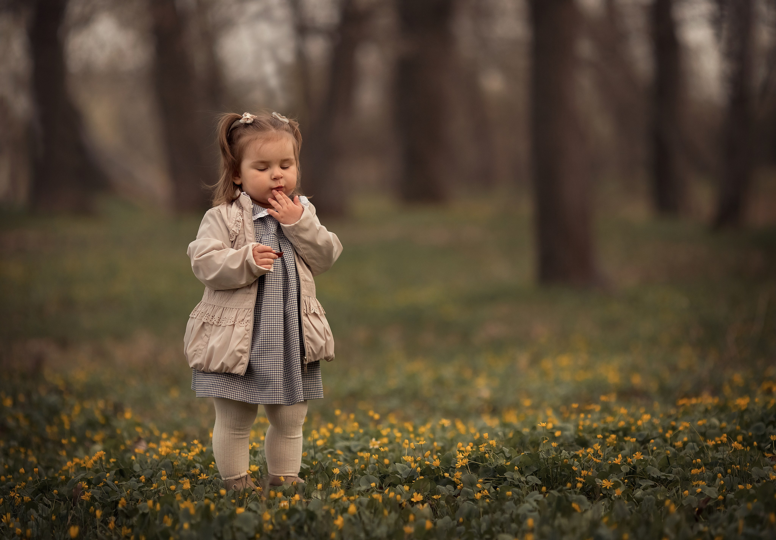 Теплые цвета апреля. Семейный и детский фотограф в Саратове Полина Коткина