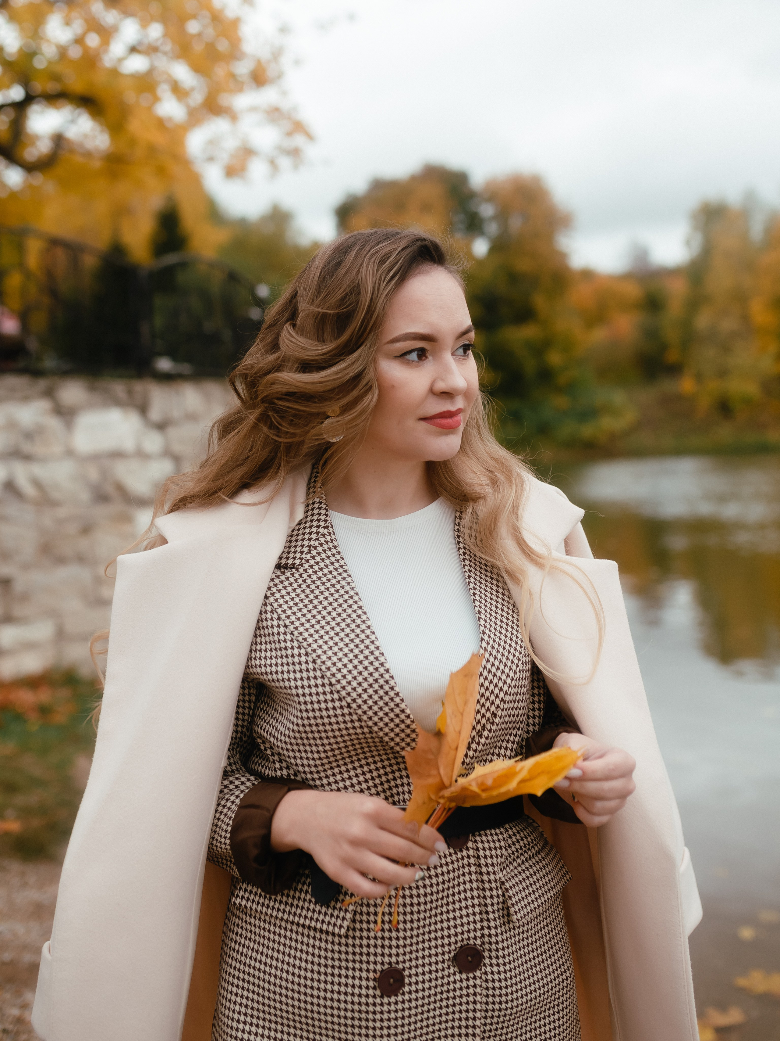 осенняя фотосессия на природе в парке в лесу октябрьский башкортостан