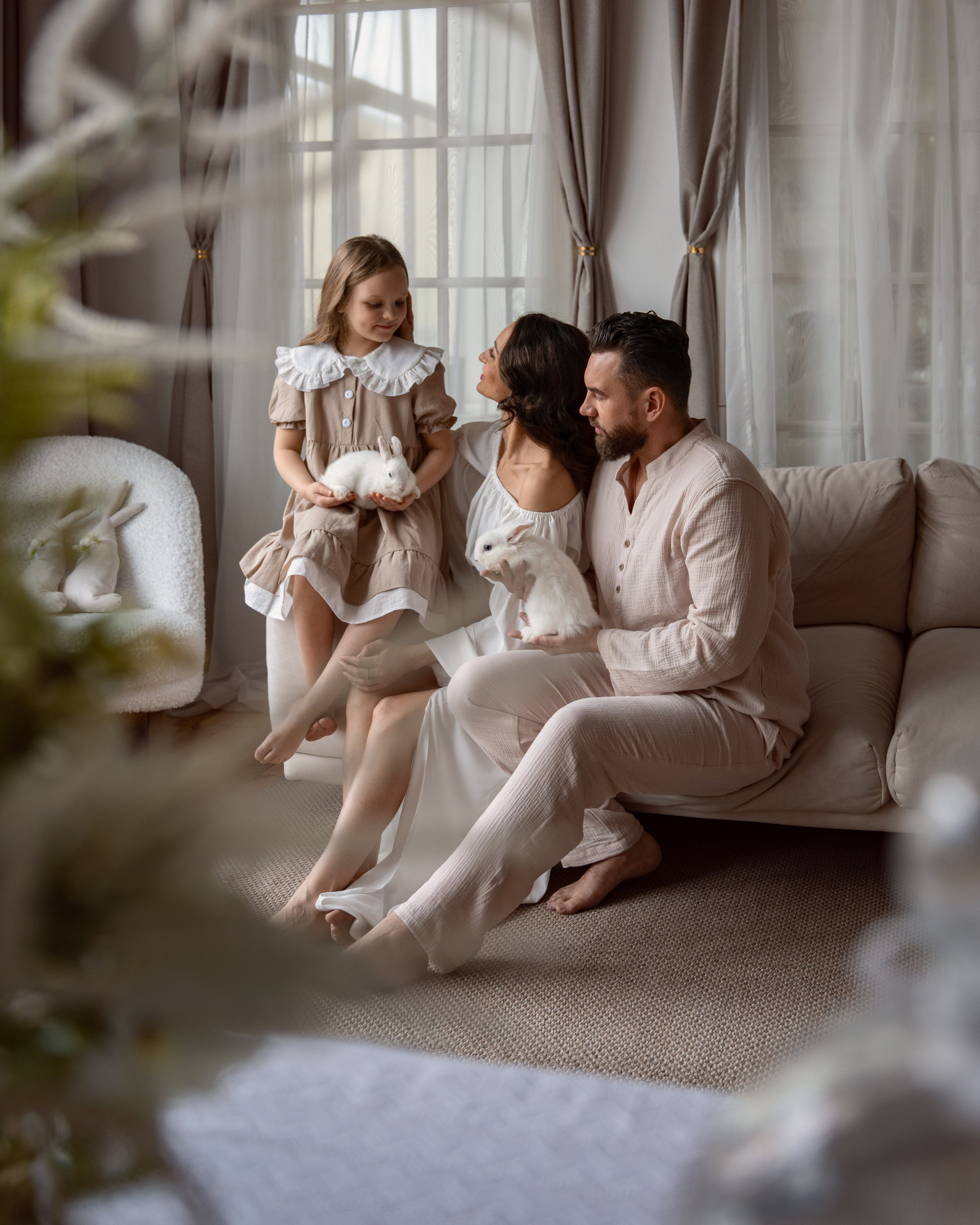 Семейная пасха Валерии и Алексея. Семейный и портретный фотограф в Санкт-Петербурге Татьяна Гримоть