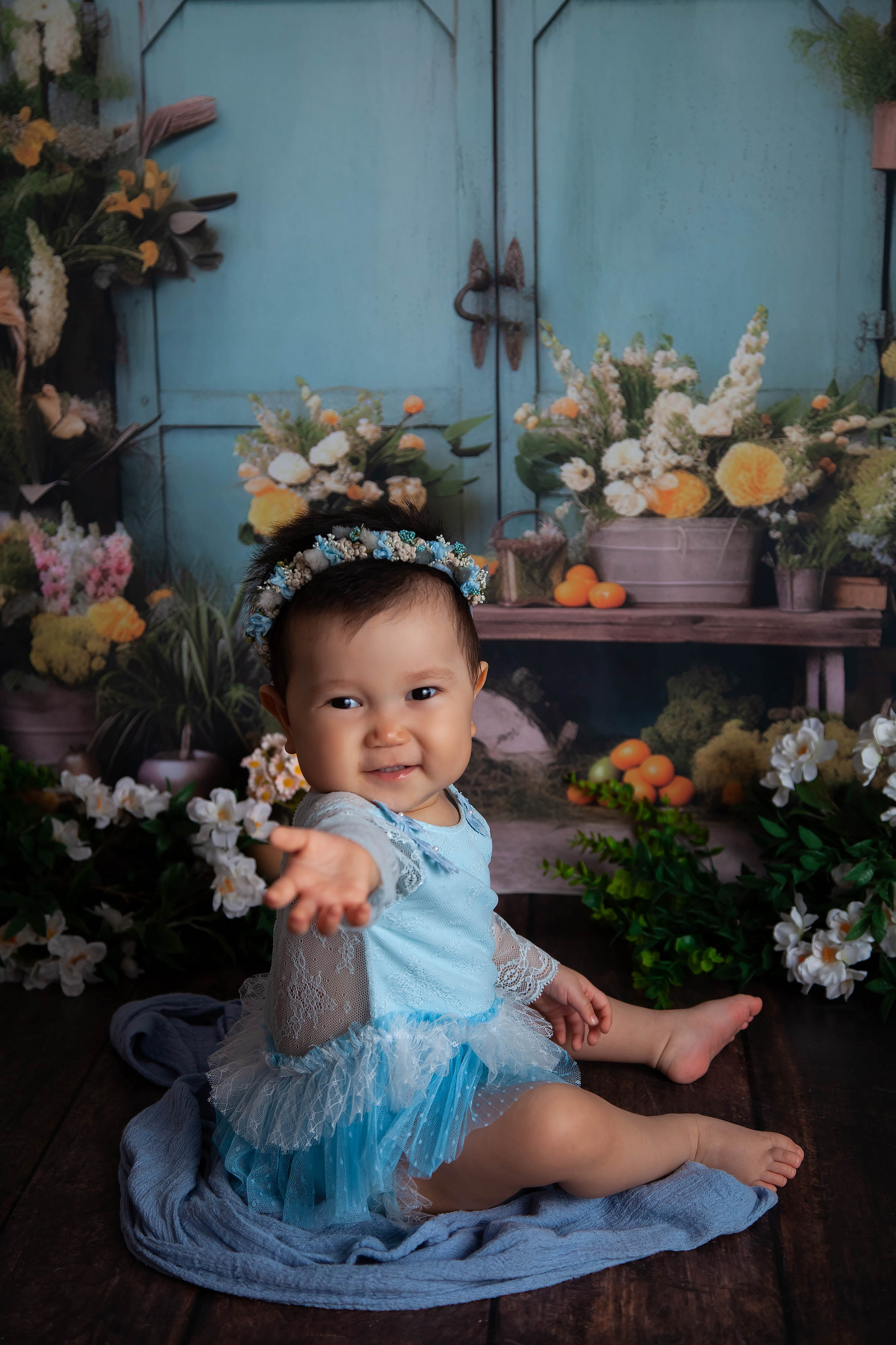 Мне 1 годик. Фотограф Newborn в Саратове Екатерина Завитова