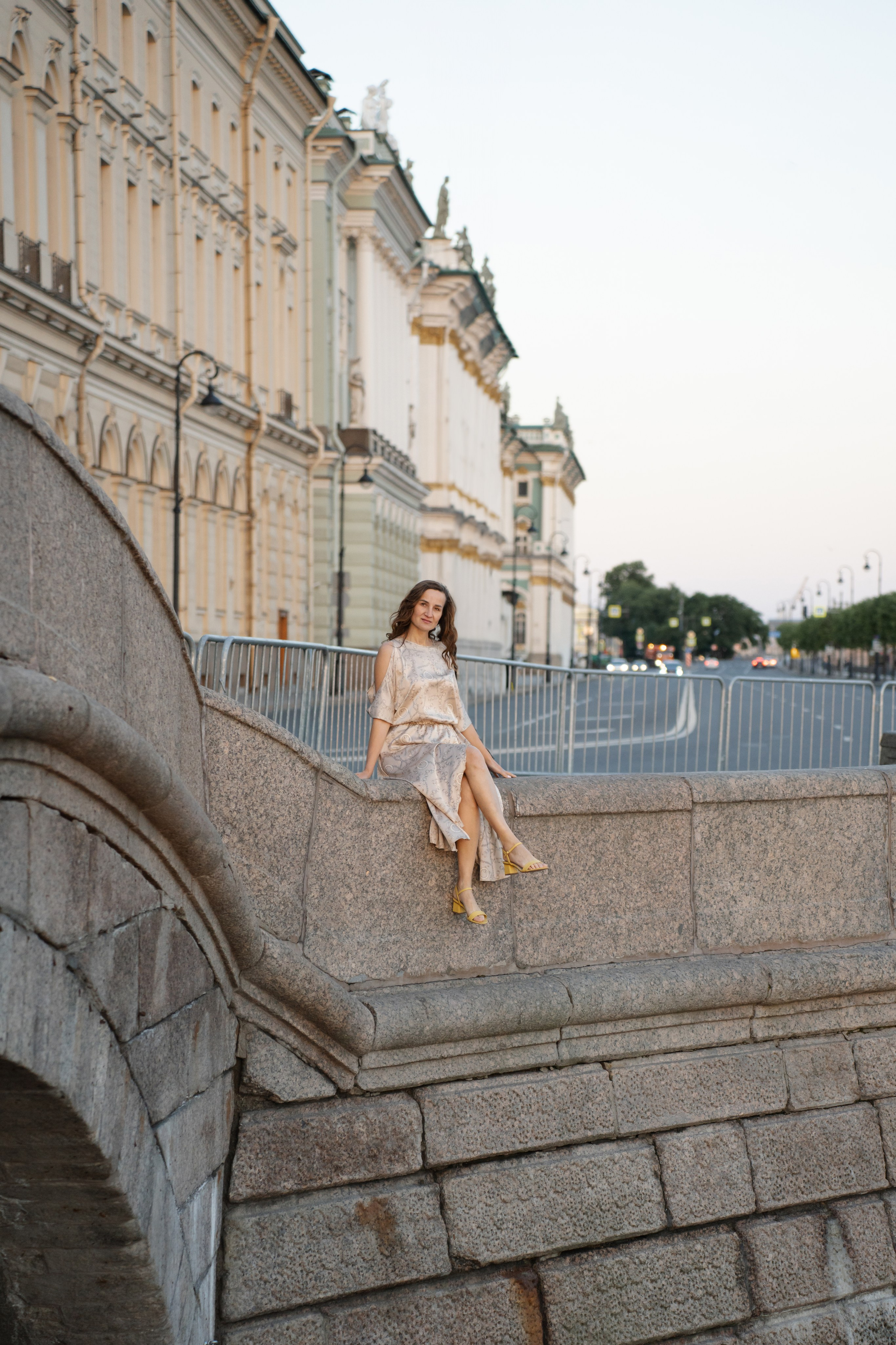 Рассвет и разводные мосты. Фотограф Оксана Шавва