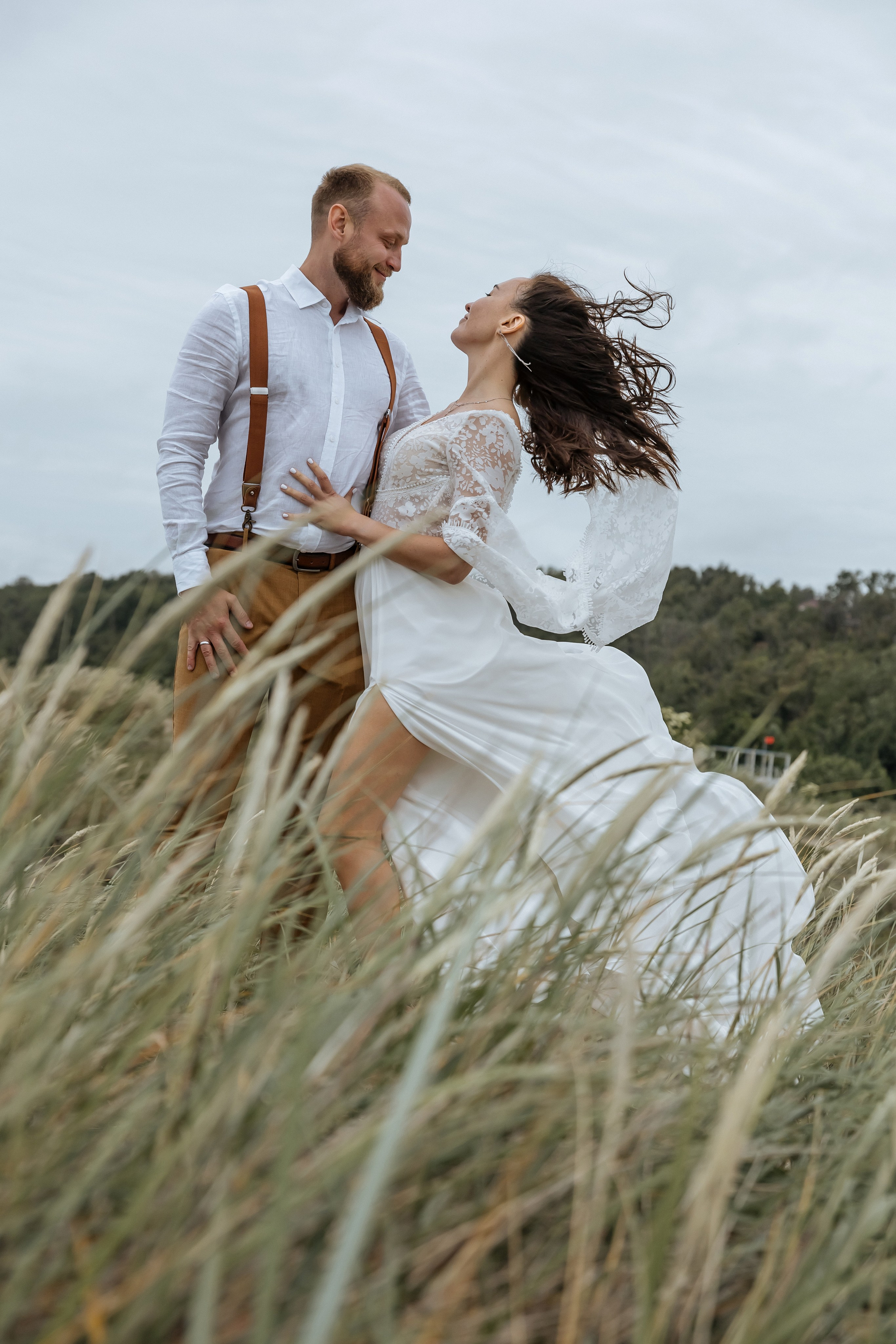 Свадебная съемка на море. Свадебный фотограф  Калининград | Москва