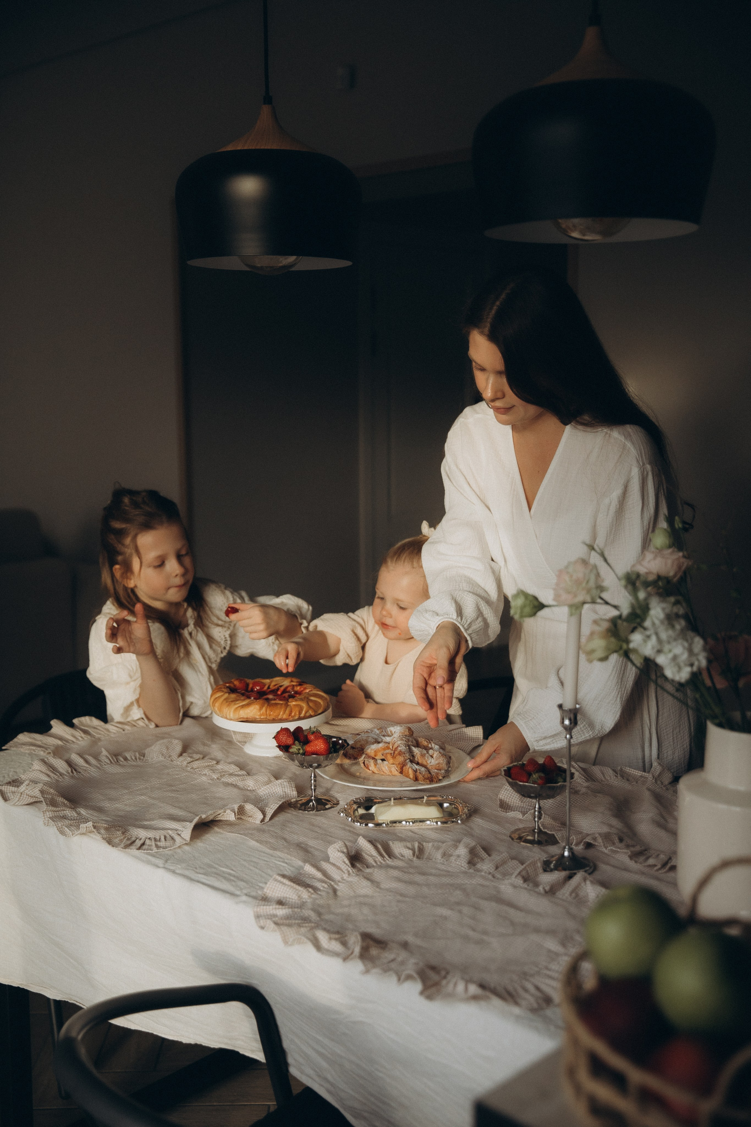 Клубничный пирог. Фотограф  Челябинск Варвара Шарапова