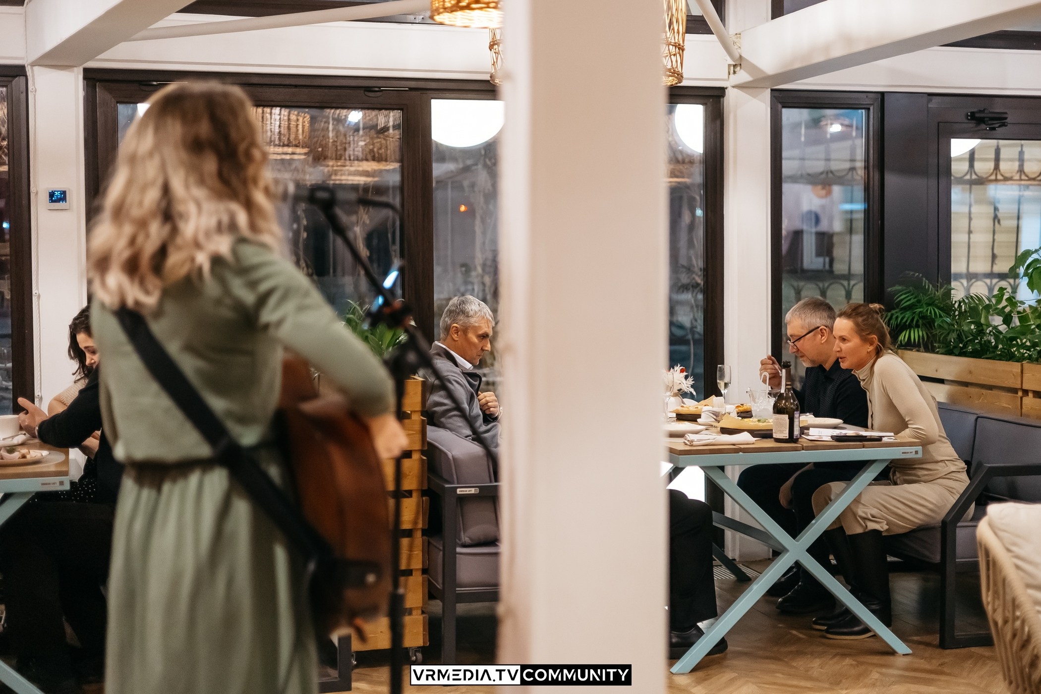 Вечер в ресторане «Volna»