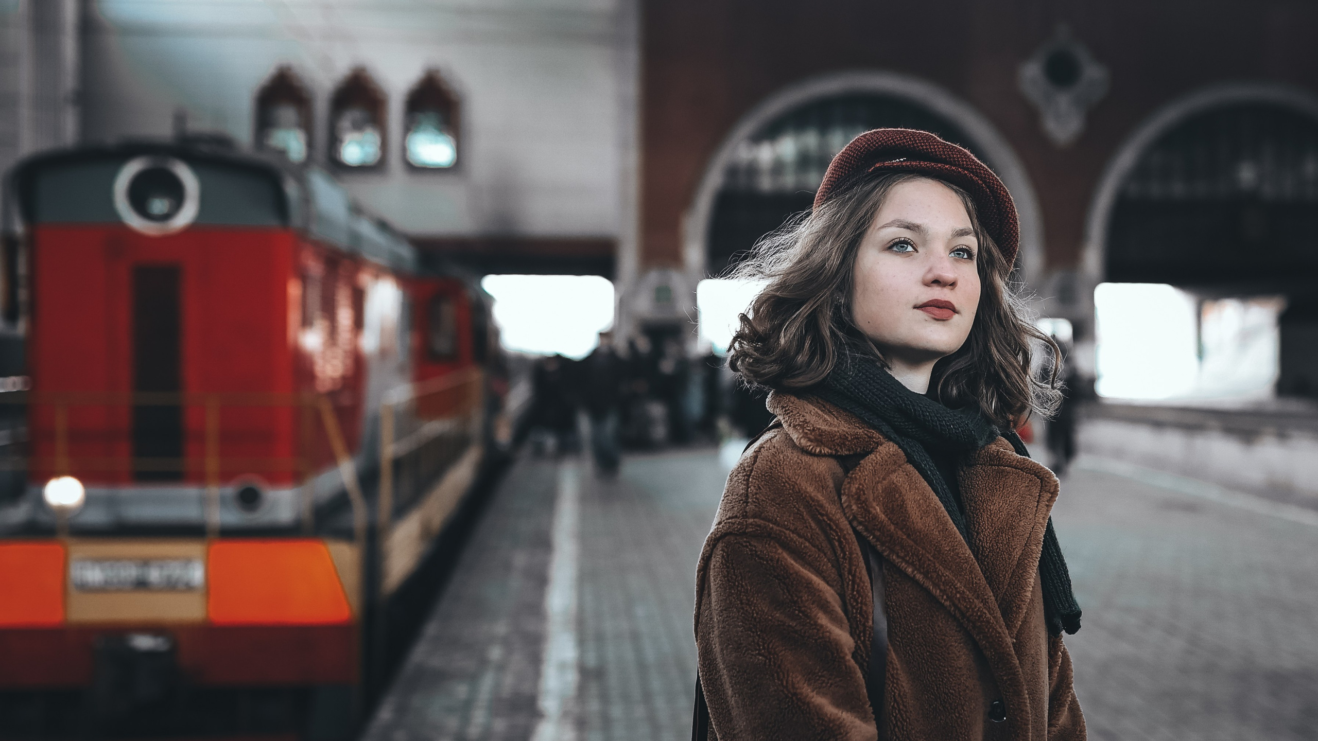 Фотосессия на жд вокзале. Профессиональный фотограф в Москве, Подмосковье