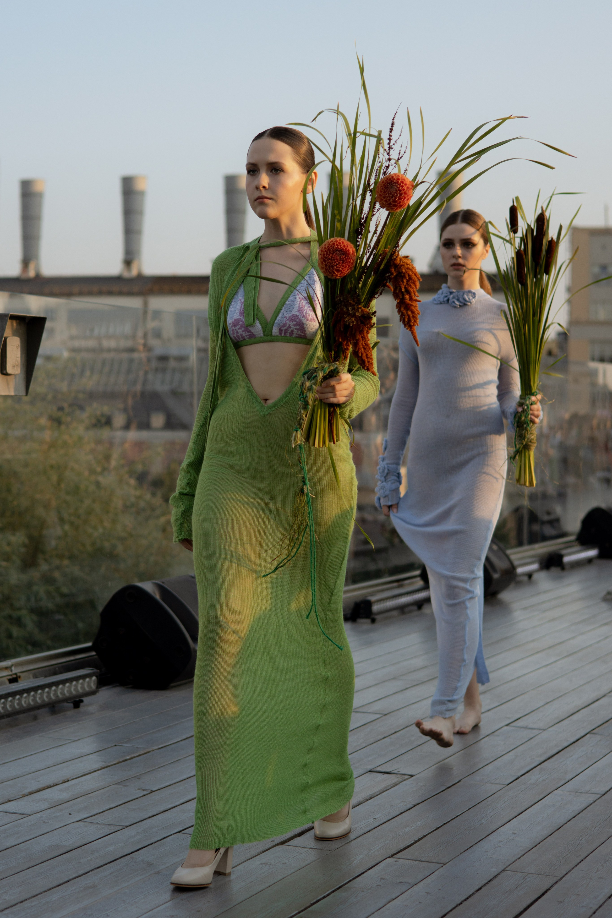 Модный показ. Парящий мост. Оформление свадеб, декор свадеб Вера Маркова, Москва