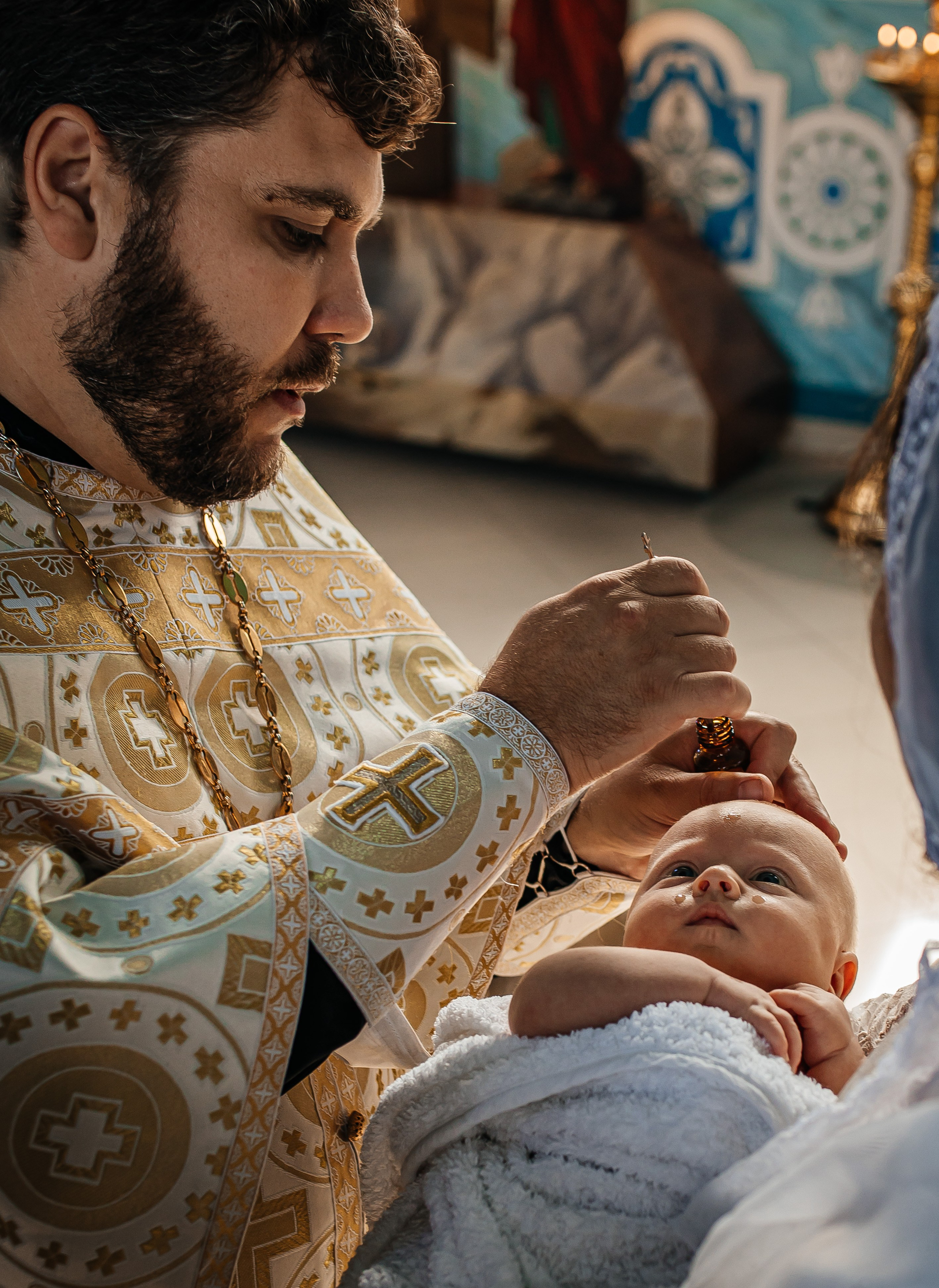 Таинство крещения. Семейный и детский фотограф в Краснодарском крае Буланович Виктория