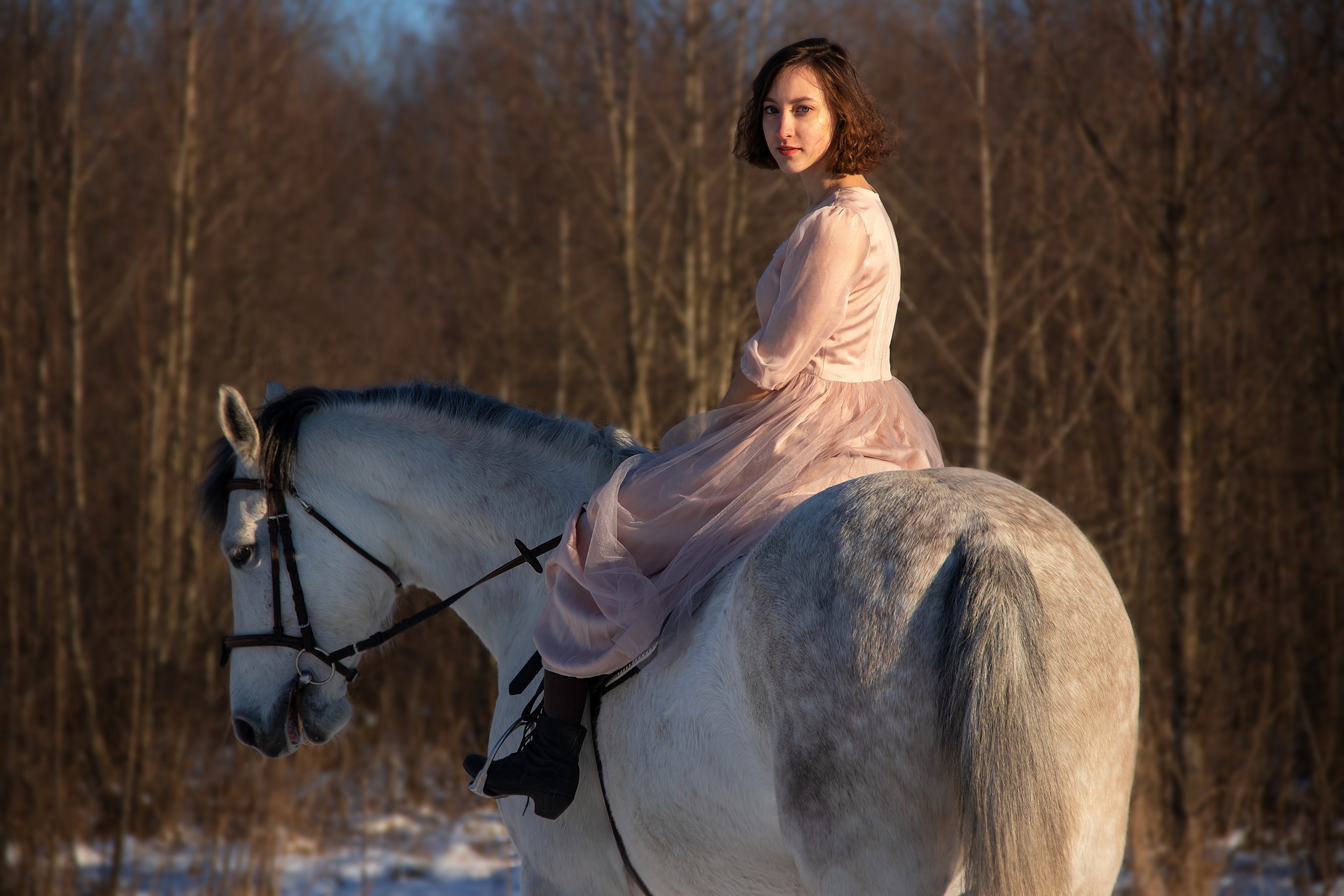 Юная красавица на коне. Фотограф в Москве Юлия Карпова