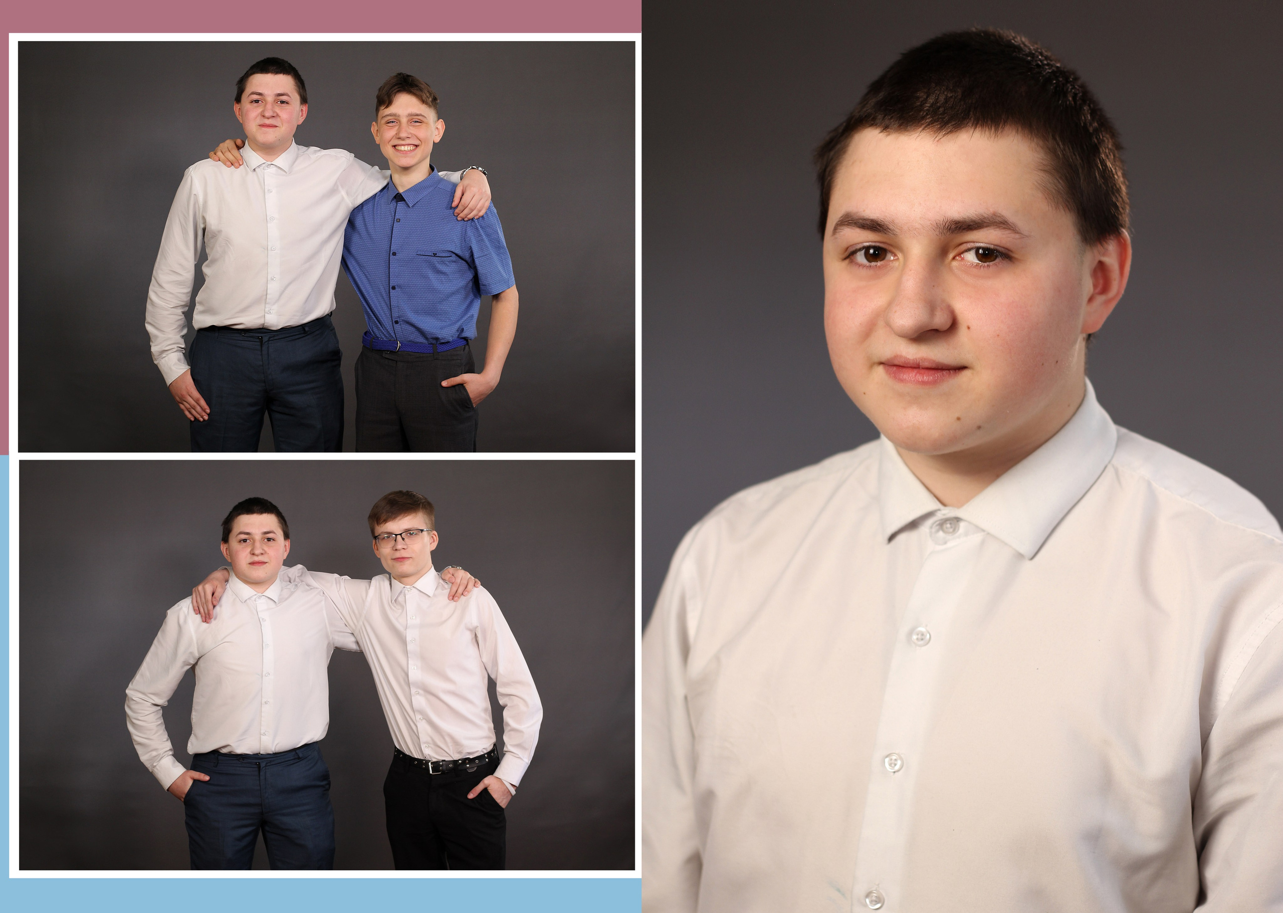 Фотокнига выпускной 9 класс. Твердая фотообложка. Страницы из плотной бумаги с глянцевой ламинацией. От 10 разворотов. Фотограф в Москве Юлия Карпова