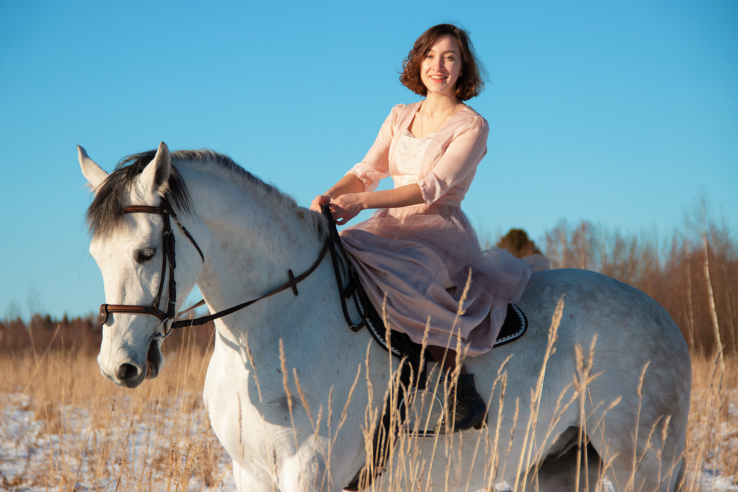 Юная красавица на коне. Фотограф в Москве Юлия Карпова
