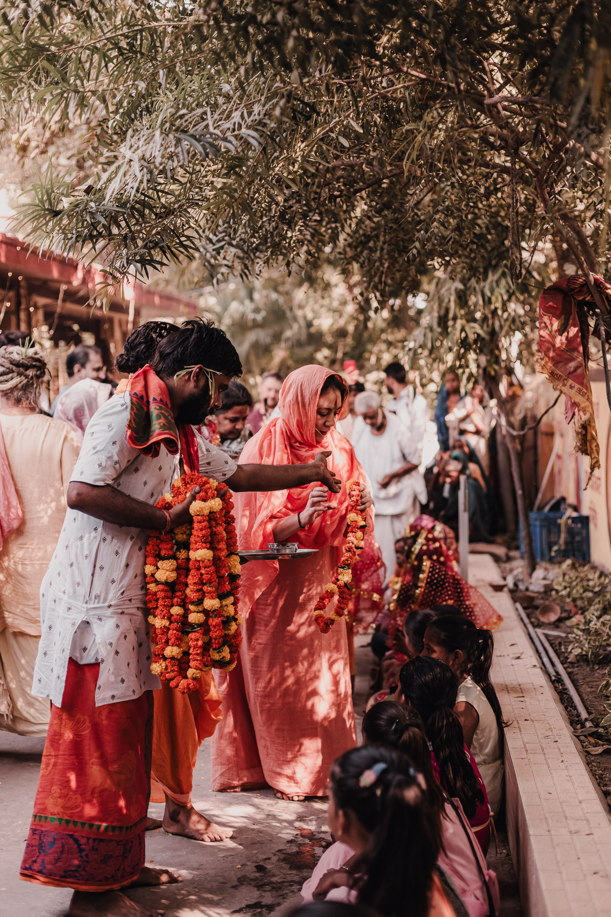 Navaratri yajna at Devraha Baba Ji ashram. Мариам Багдасарян