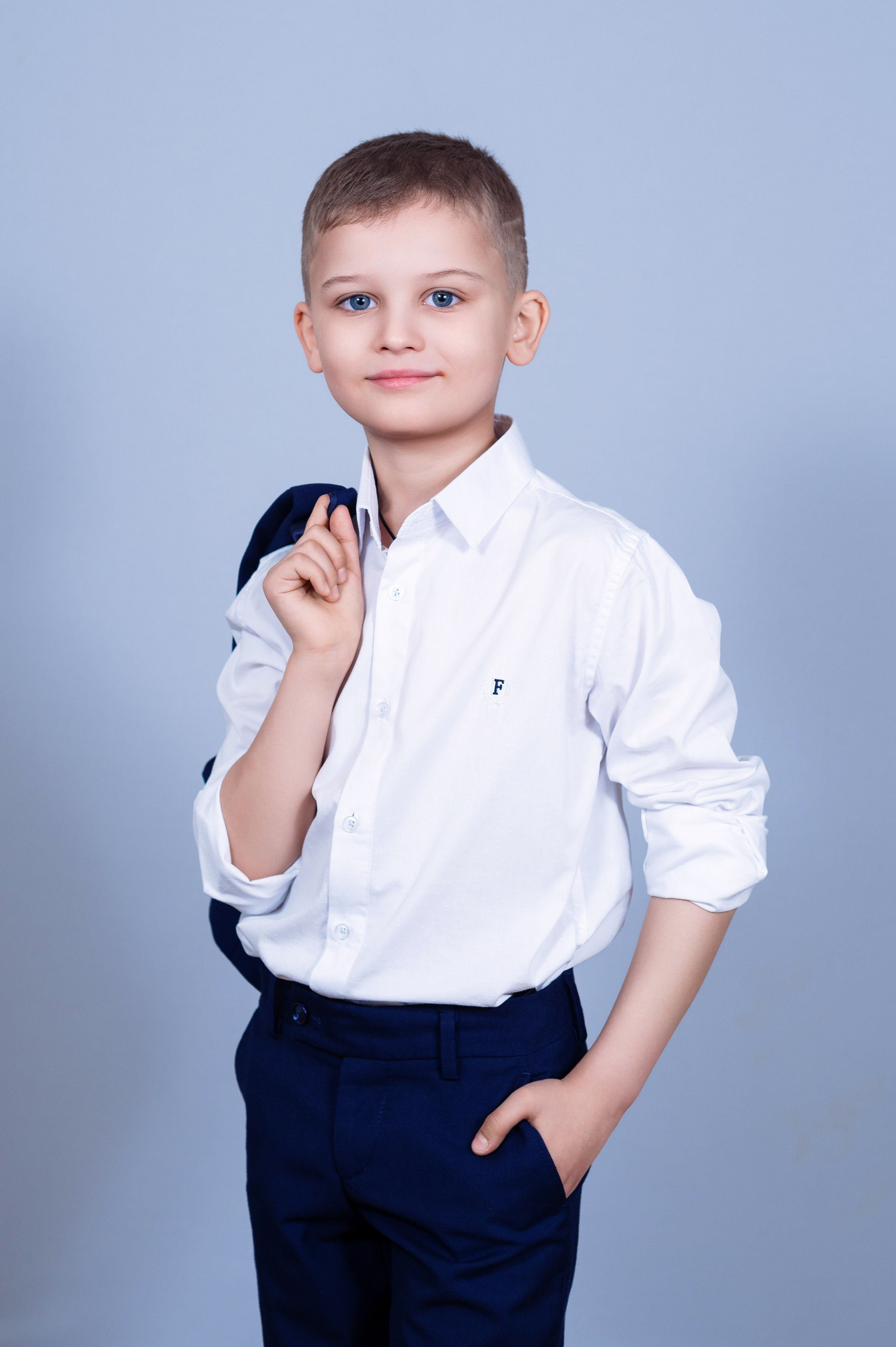 Портрет и виньетка класса. Выпускной школьный альбом в Москве / Школьный фотограф Юлия Михайленко