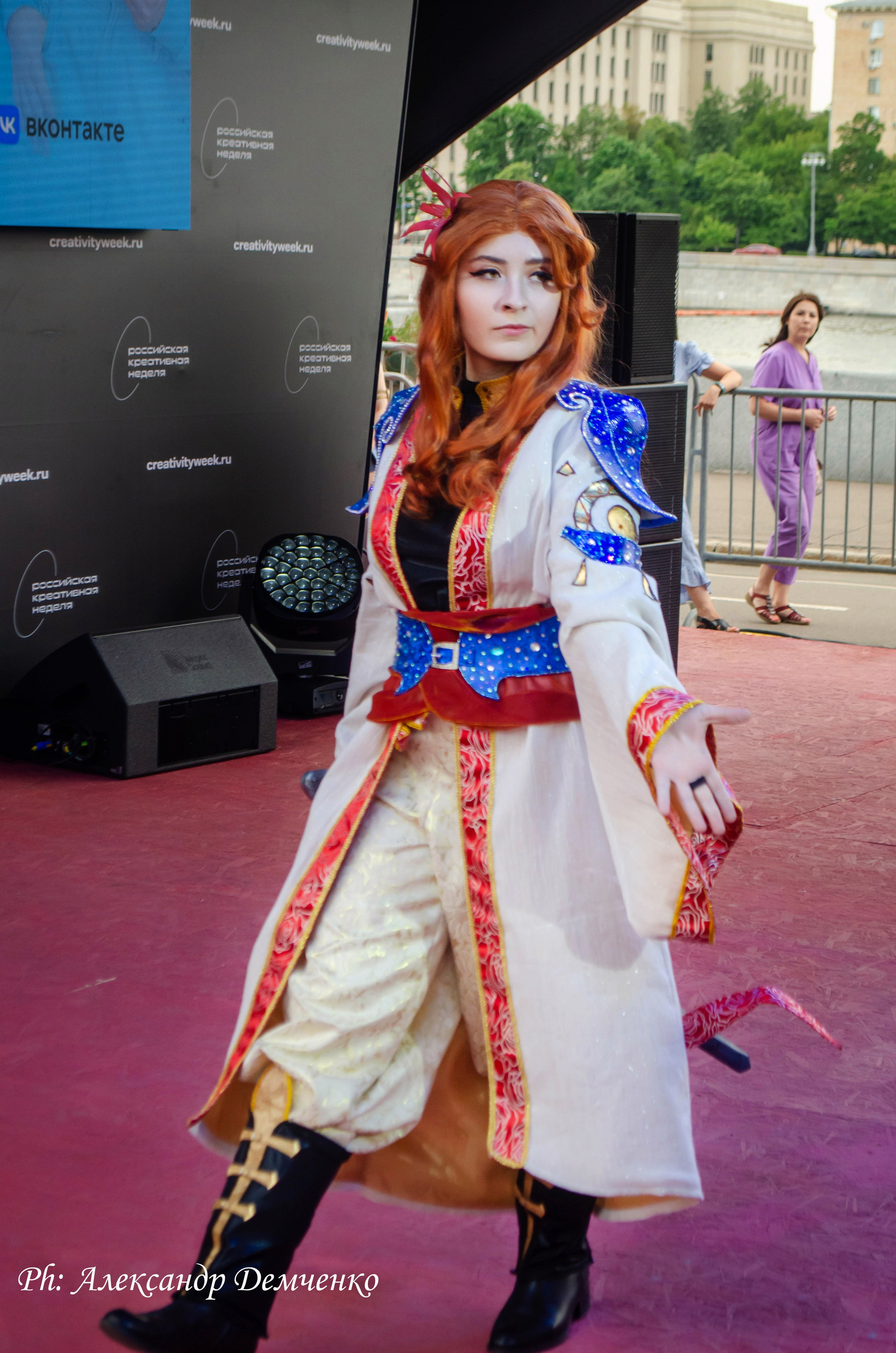 Фотосессия сцены в Москве на разных репортажных мероприятий