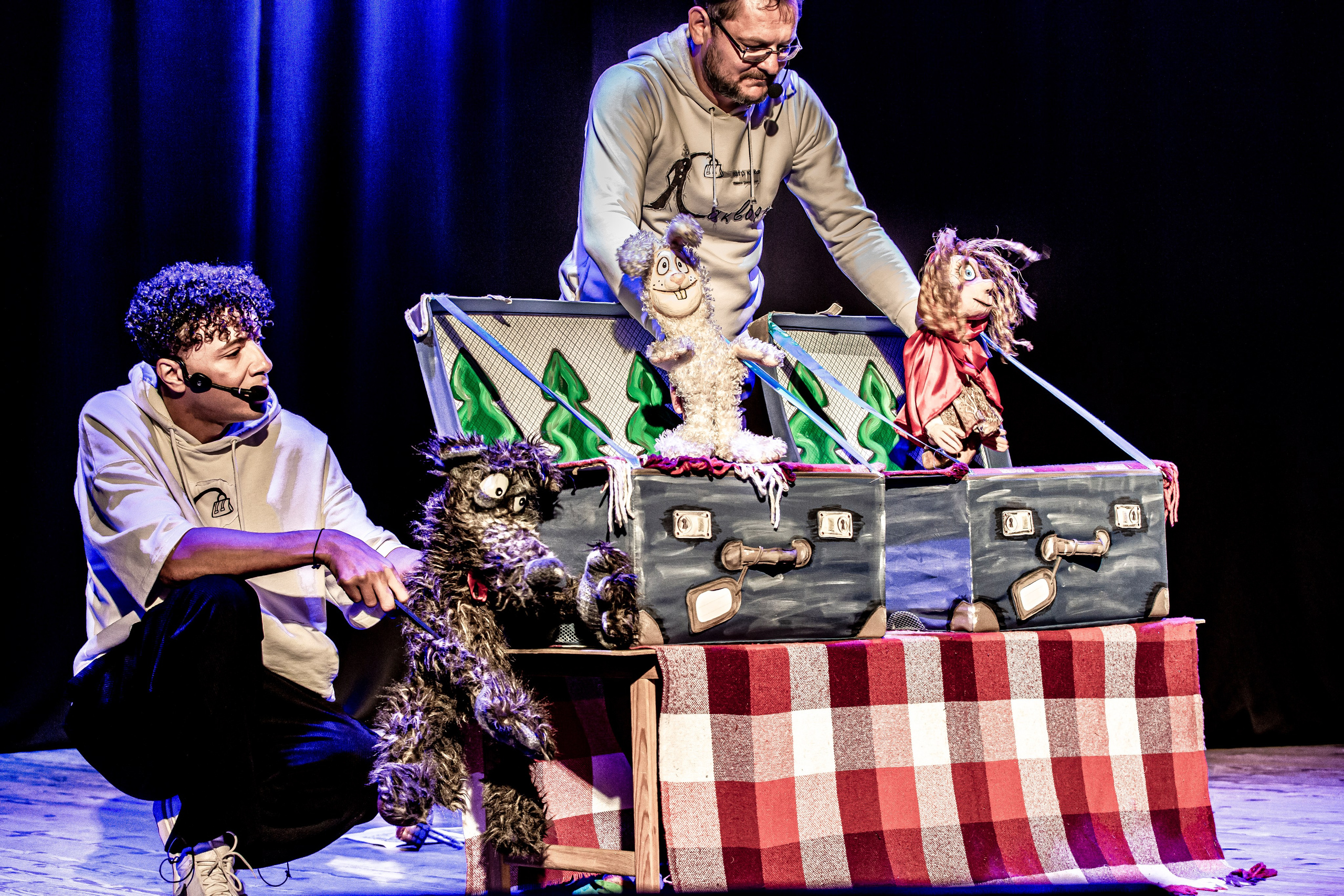 Спектакль театра Саквояж О Красной шапочке. Фотограф в Сочи Юрий Шептаев