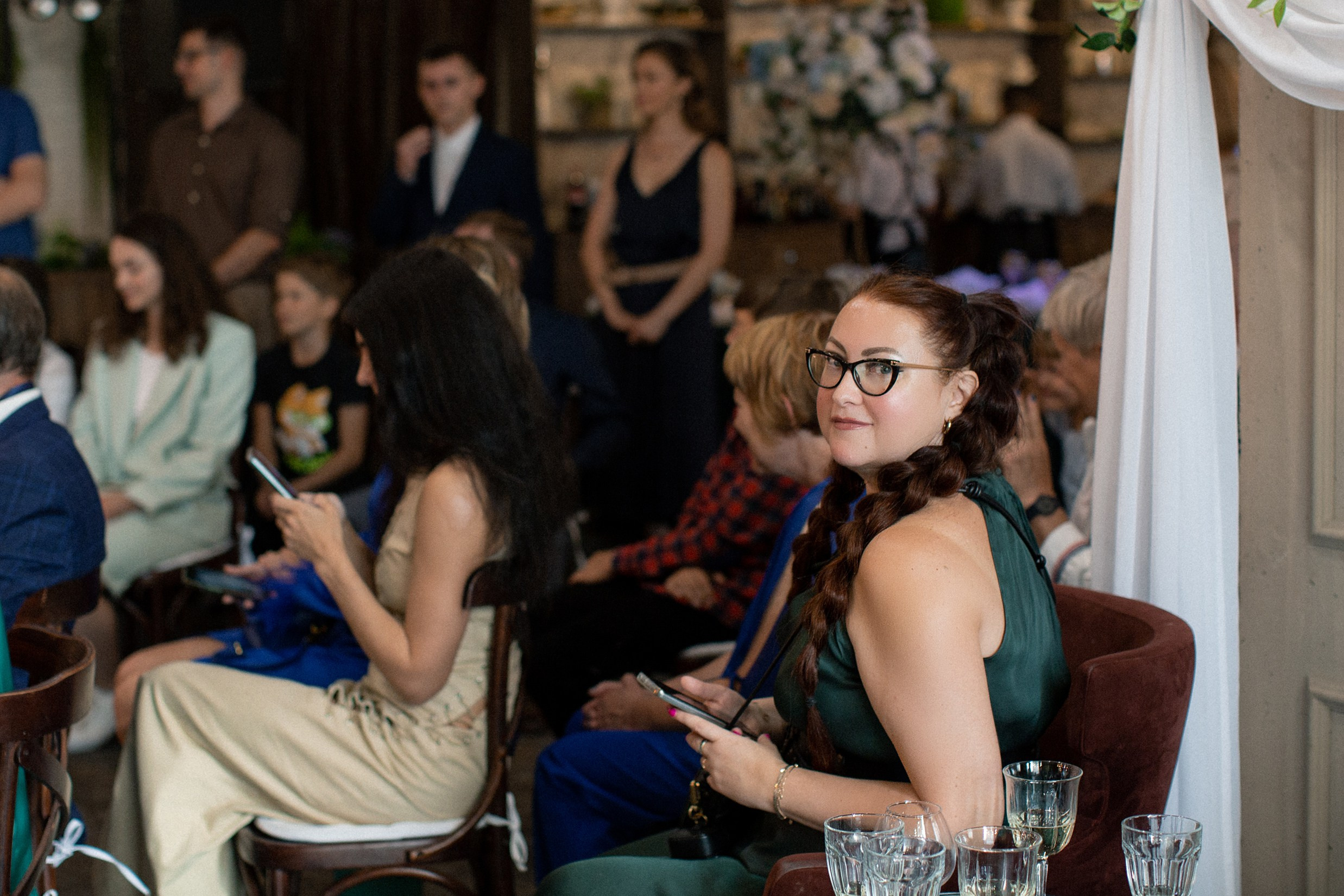 Свадьба с гостями. Свадебный и портретный фотограф Москва