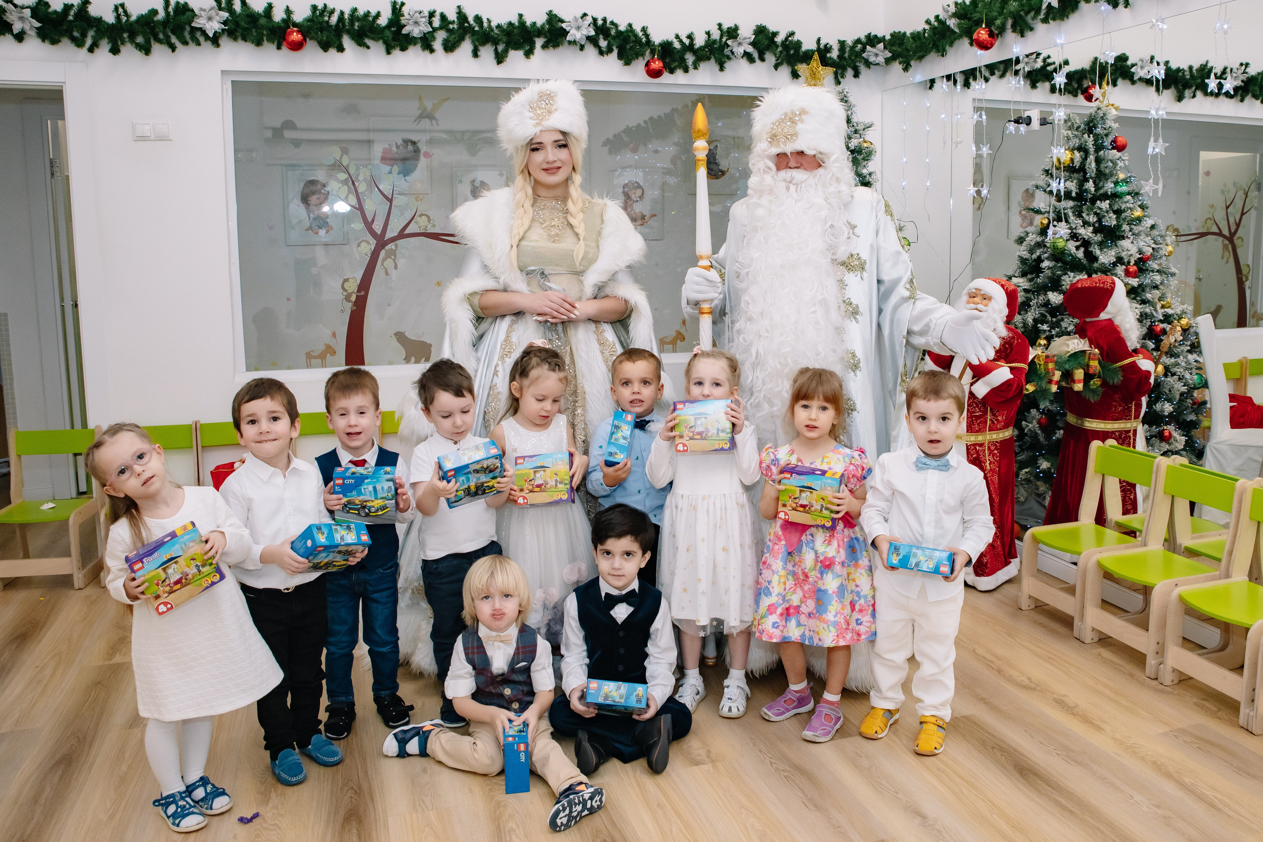 Новогодний утренник в саду Пятачок. Фотограф в Москве Яна Полосина