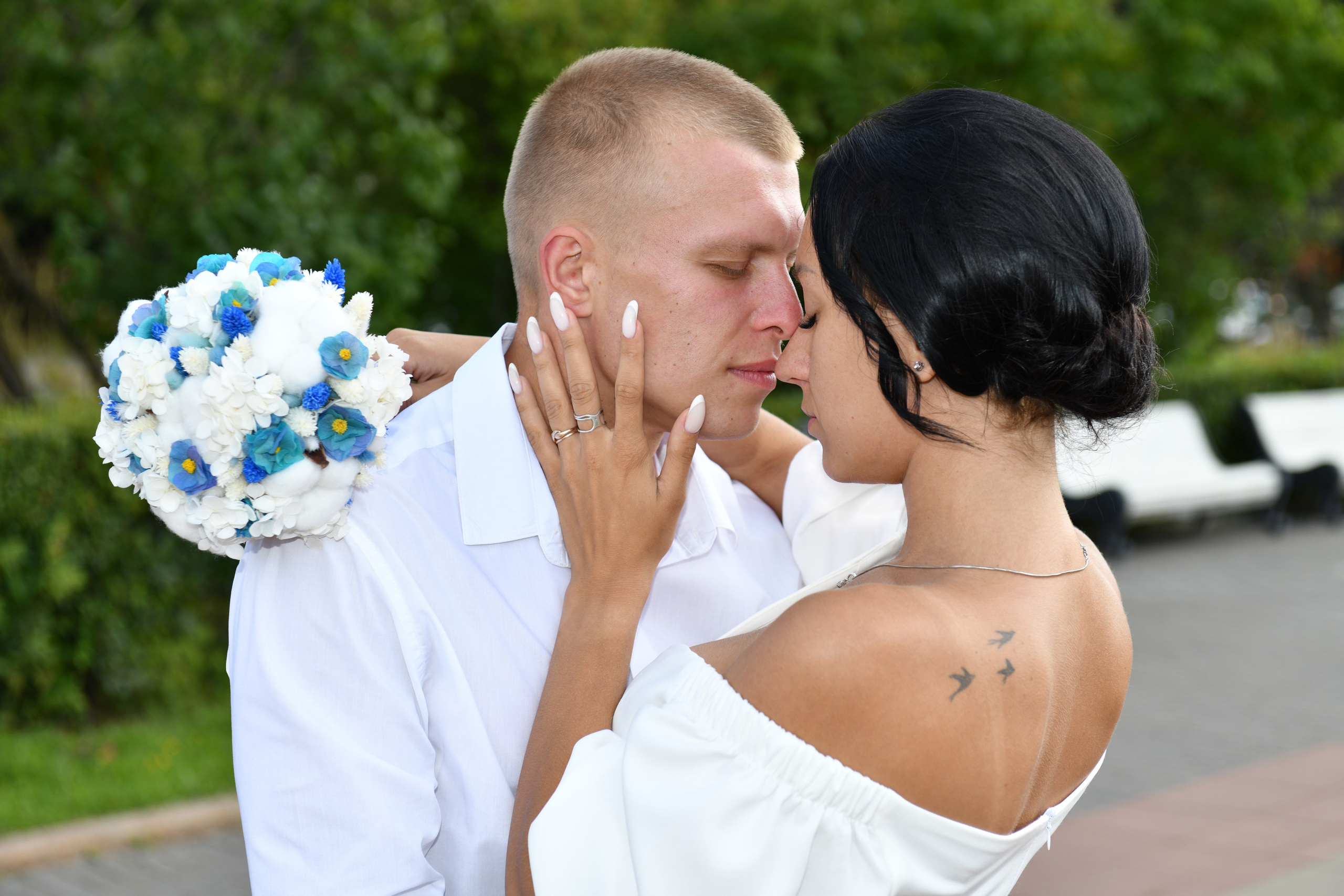 Анастасия и Дмитрий. Воробьёвы горы. Свадебный и портретный фотограф в Москве Галина Борисова