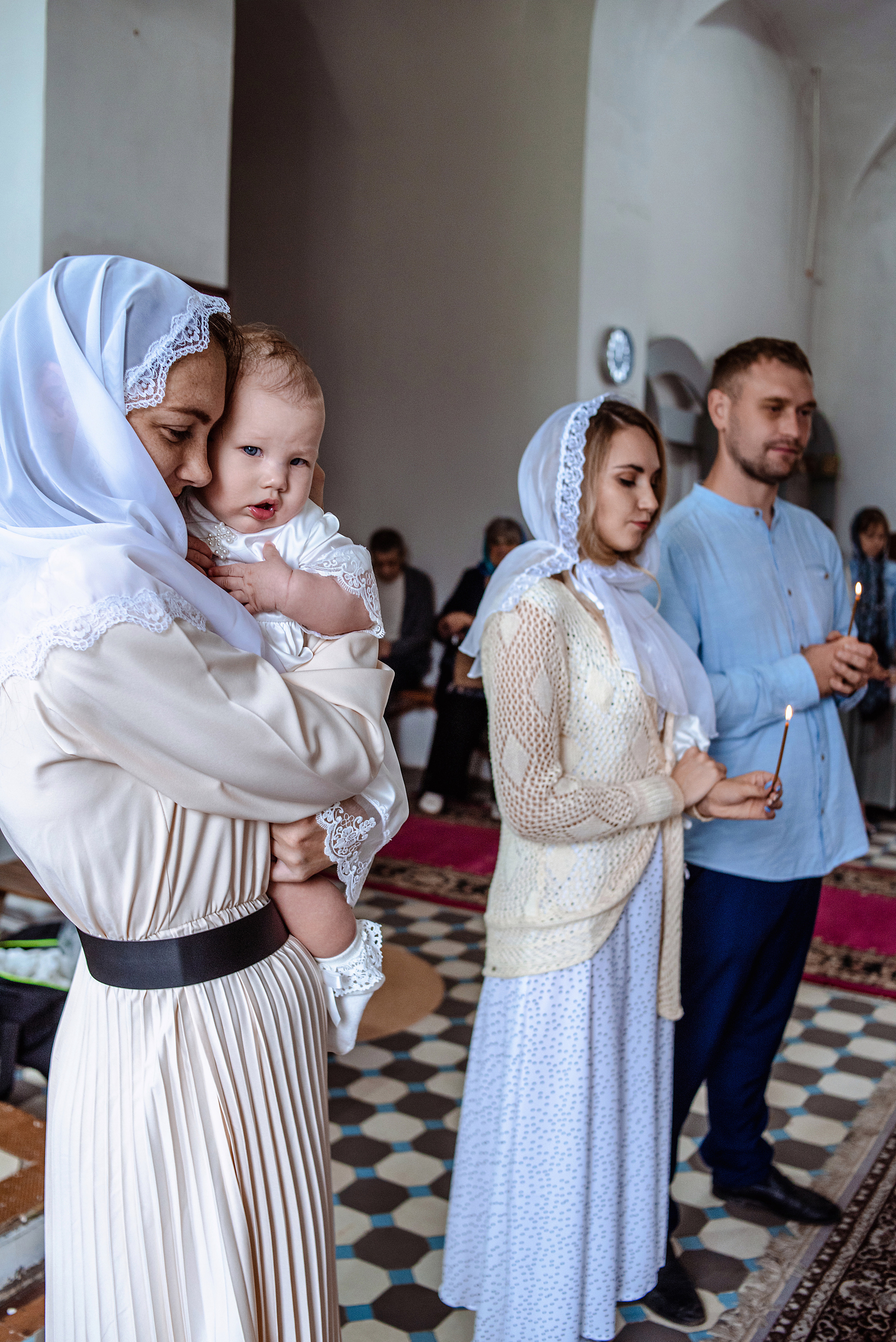 Крещение Ксении (с. Белая Колпь)