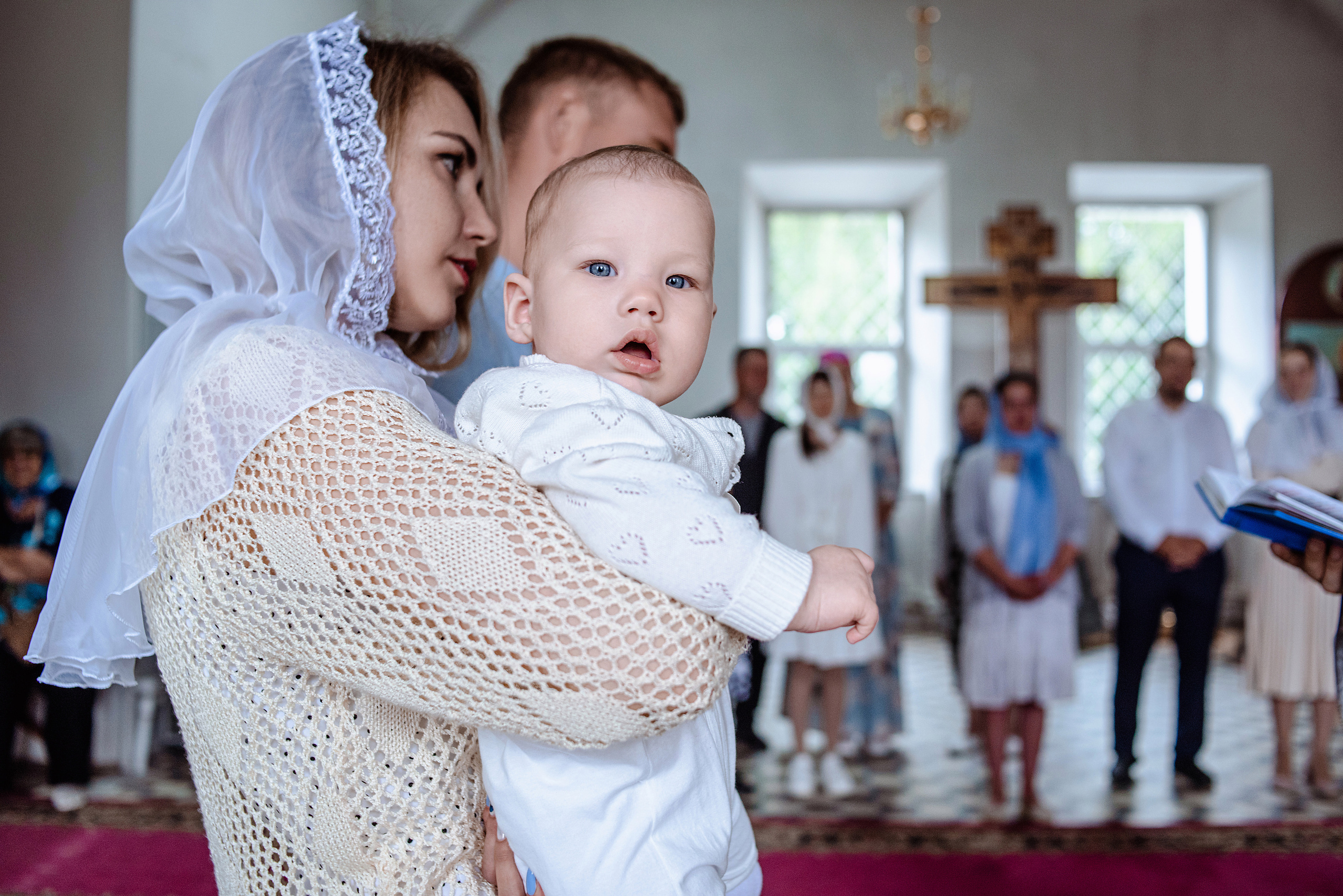 Крещение Ксении (с. Белая Колпь)