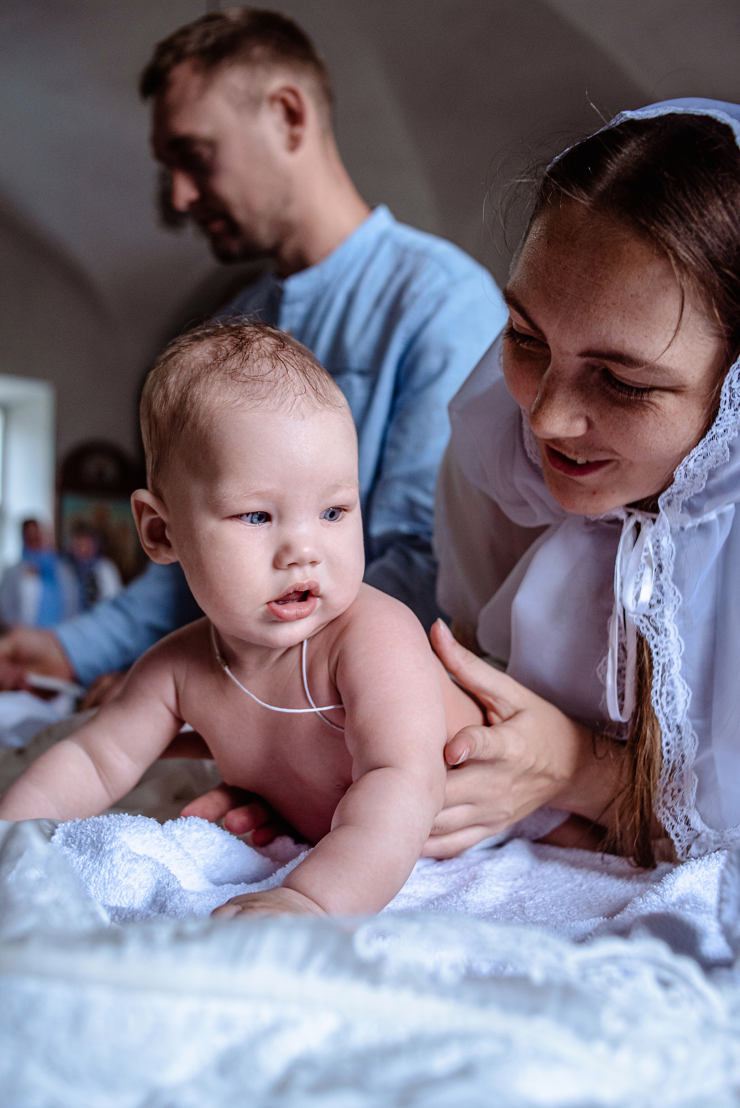 Крещение Ксении (с. Белая Колпь)