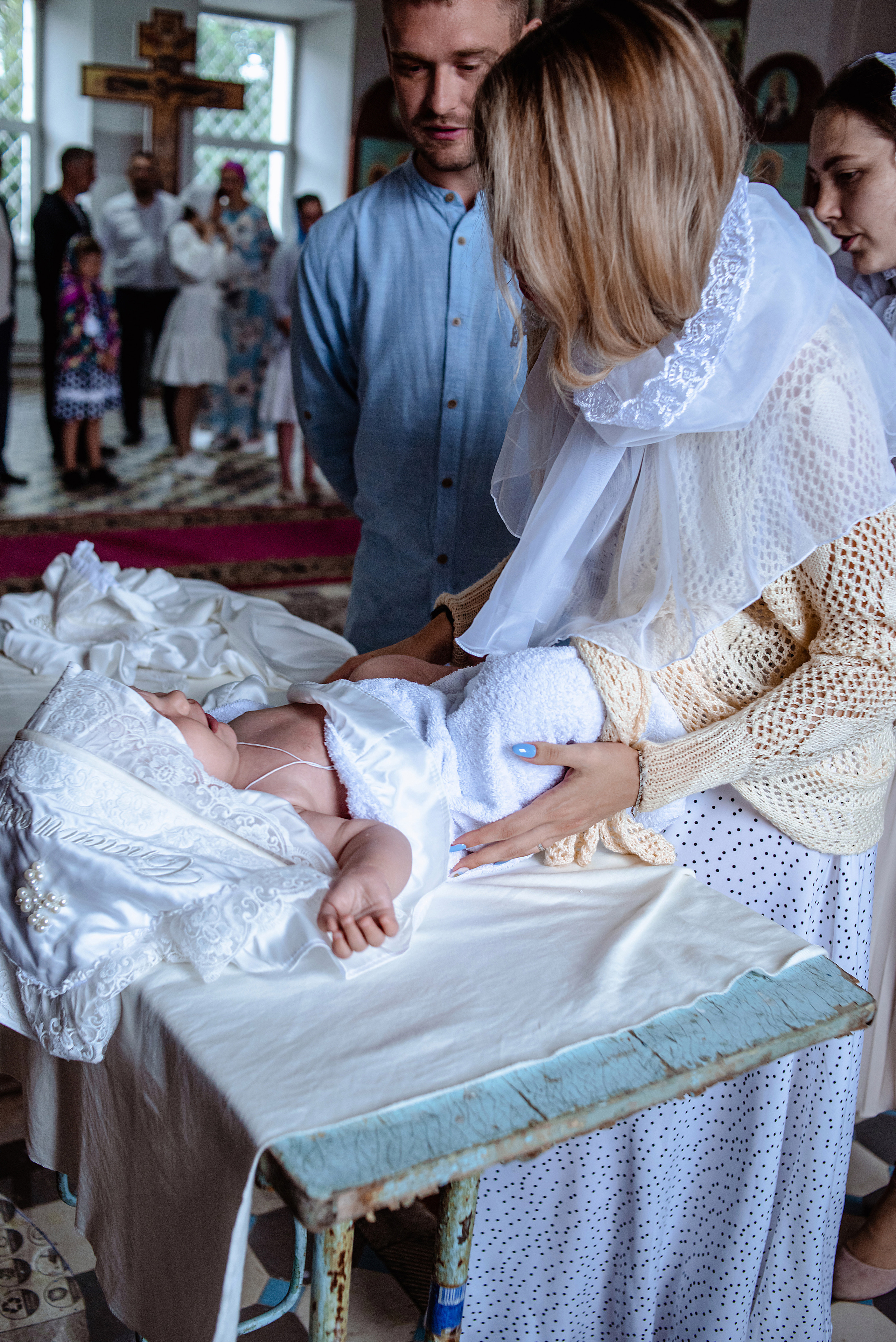 Крещение Ксении (с. Белая Колпь)