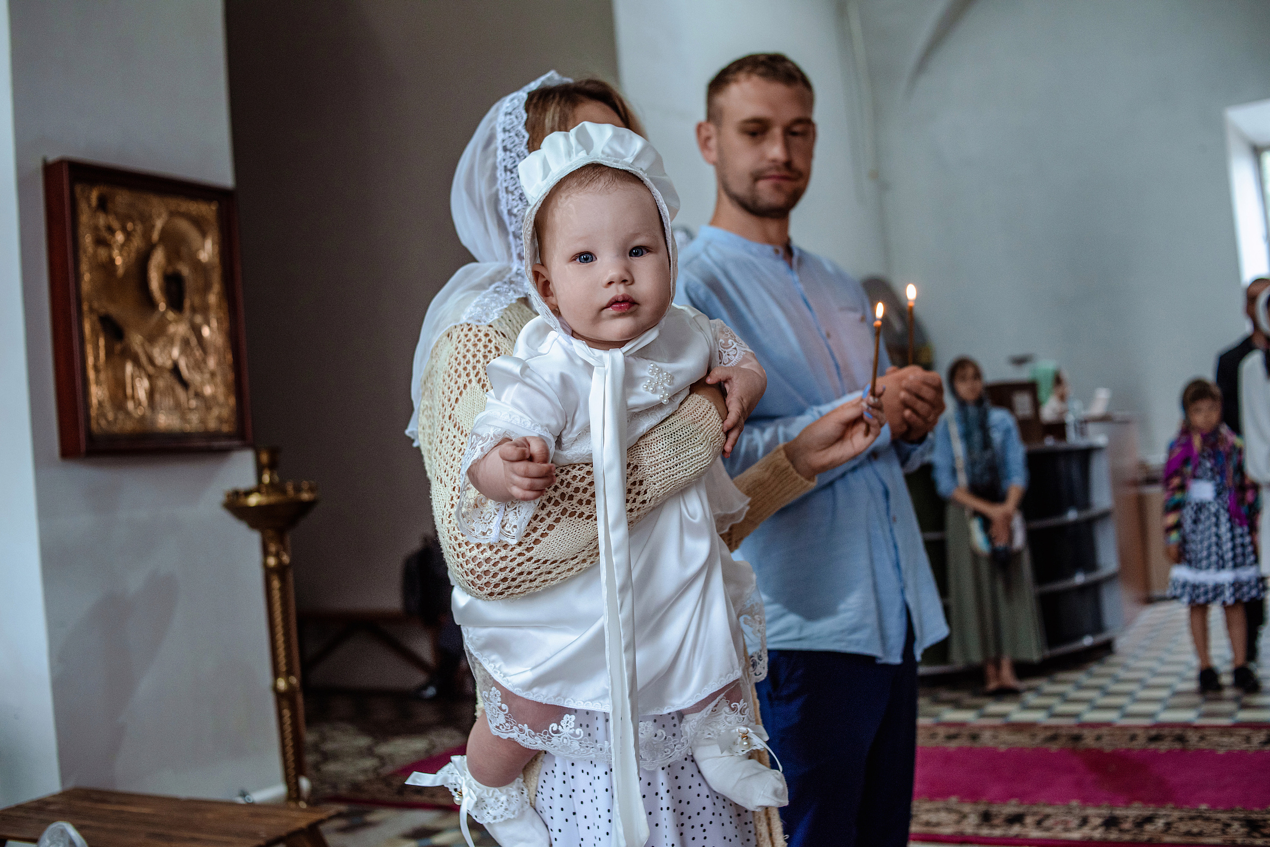 Крещение Ксении (с. Белая Колпь)