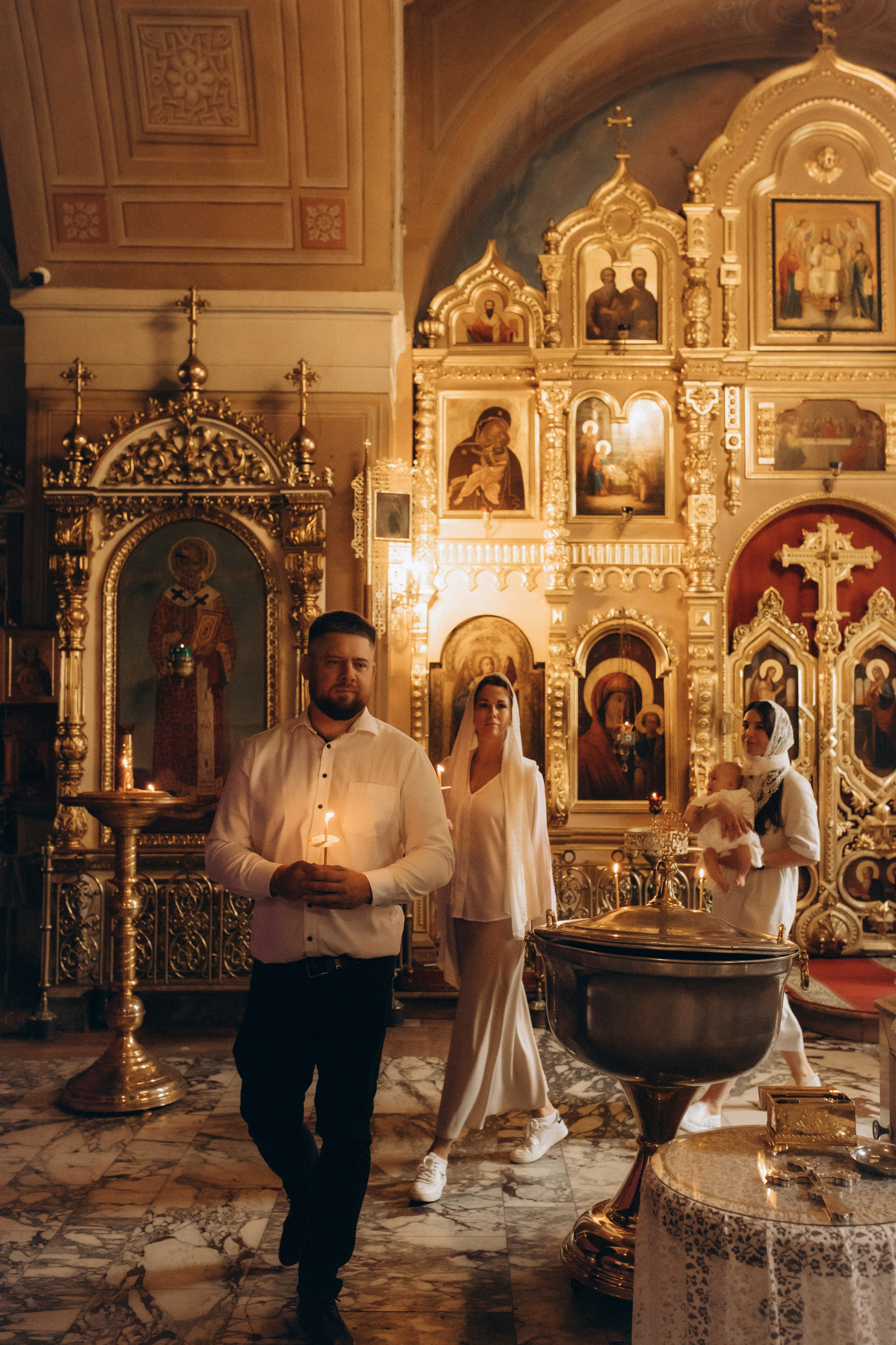 Таинство Крещения Дианы. Семейный фотограф Москва Наталия Осьмакова