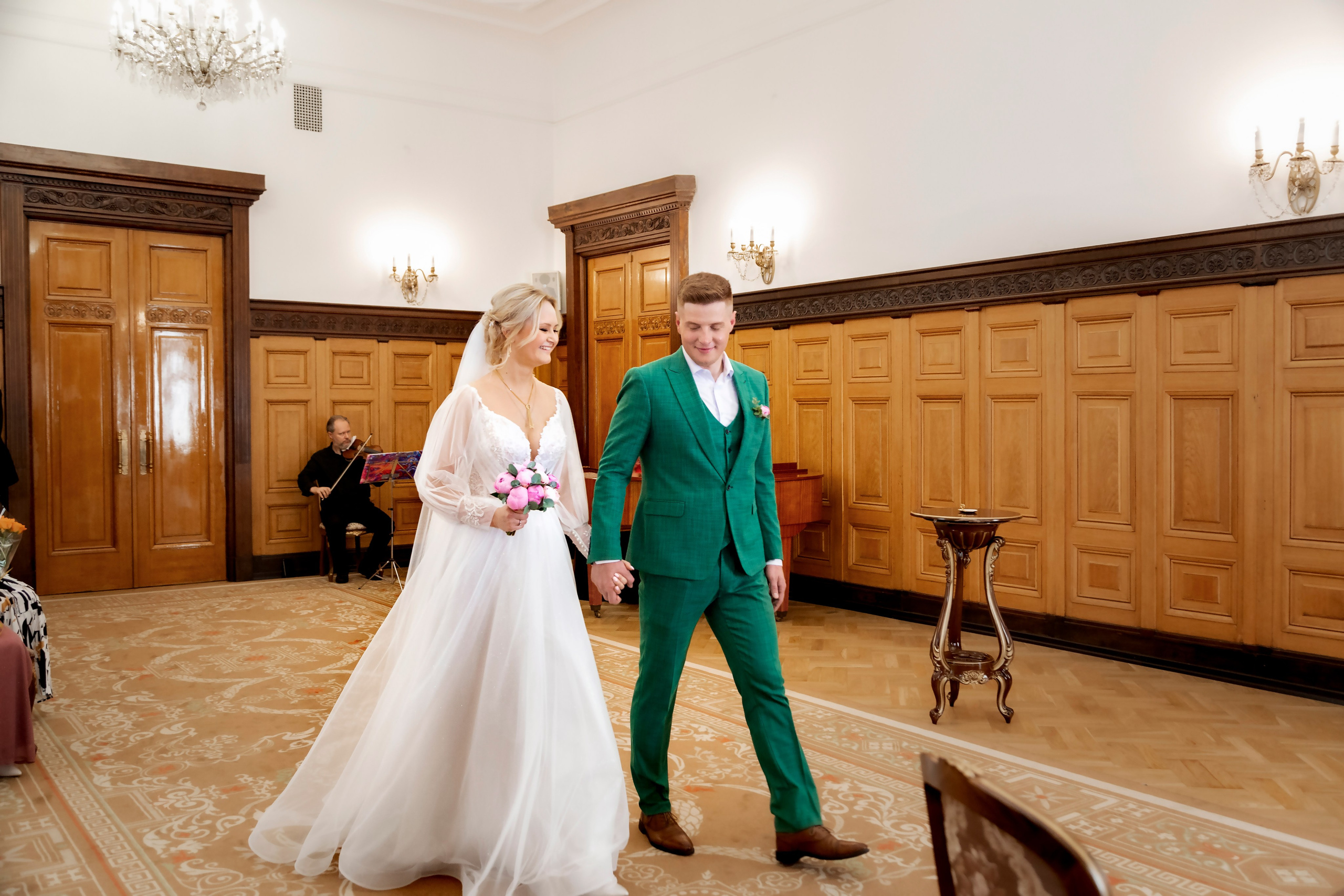 Кирилл и Наталья ~ Грибоедовский ЗАГС № 1. Семейный и свадебный фотограф в Москве Татьяна Седлецкая