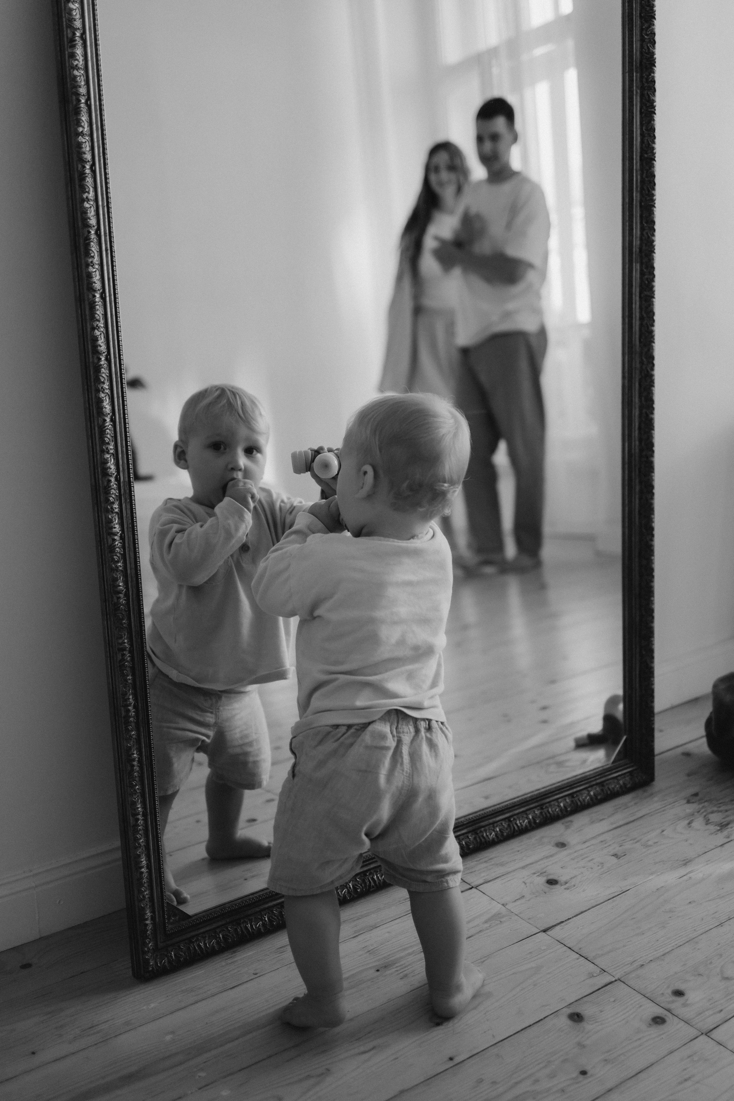 Яна, Дима и малыш Мирон. Семейный, домашний, ньюборн фотограф Москва Цветкова Елизавета