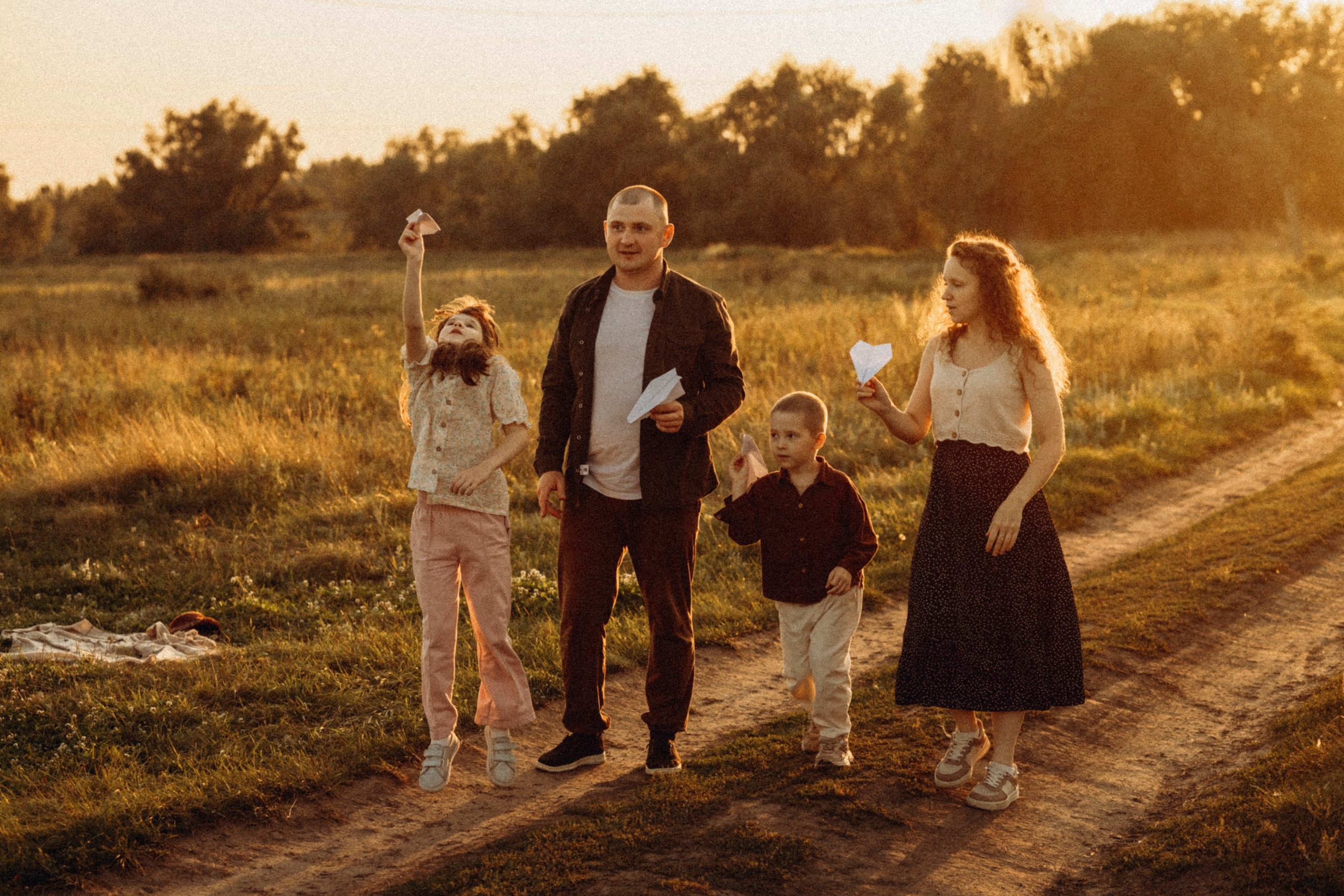 В лучах заката. Lifestyle семейный и детский фотограф в Омске Иванова Екатерина