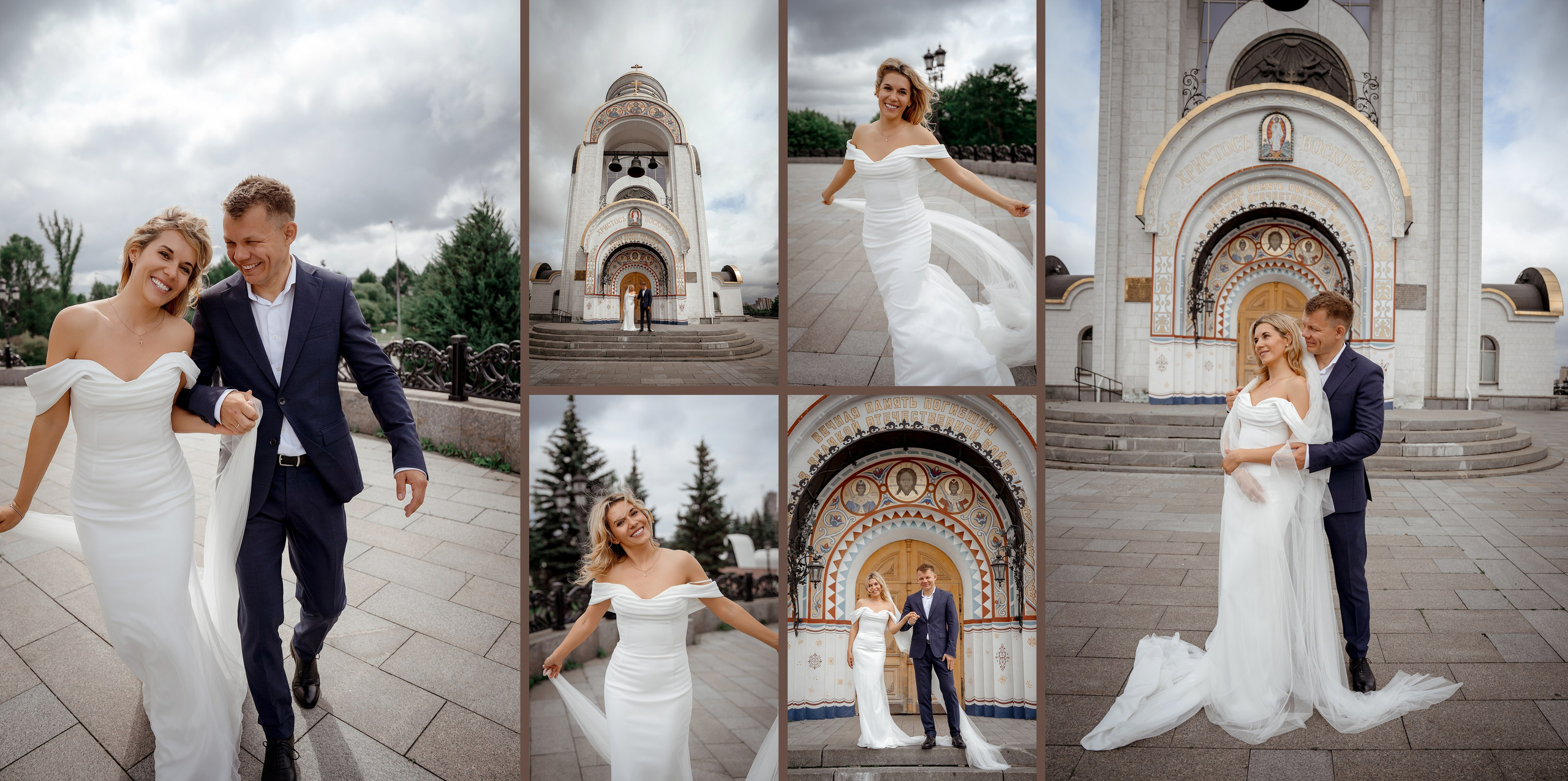 Храм Святого Великомученика Георгия Победоносца на Поклонной Горе, венчание 