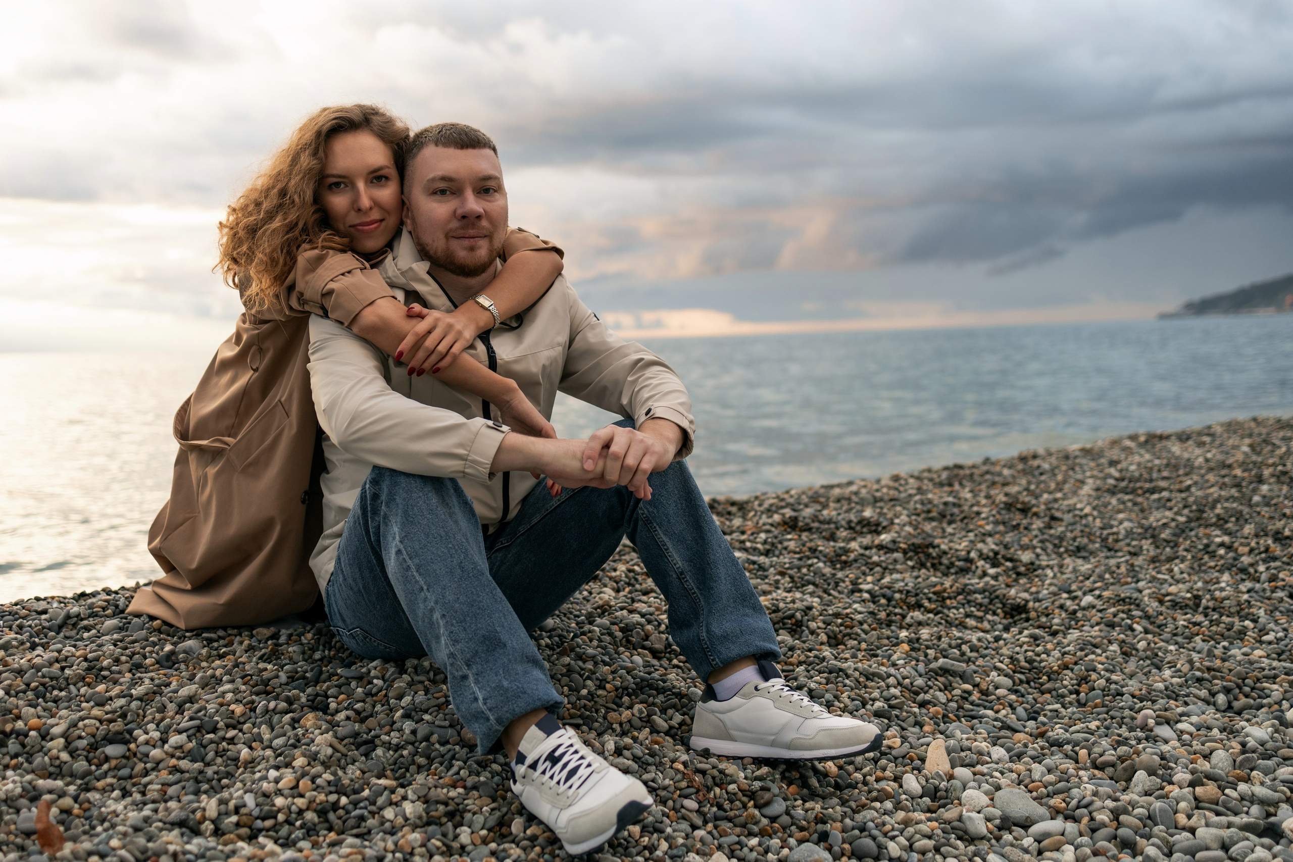 Пётр, Мария и кот Рич. Портретный фотограф и Love story в Сочи