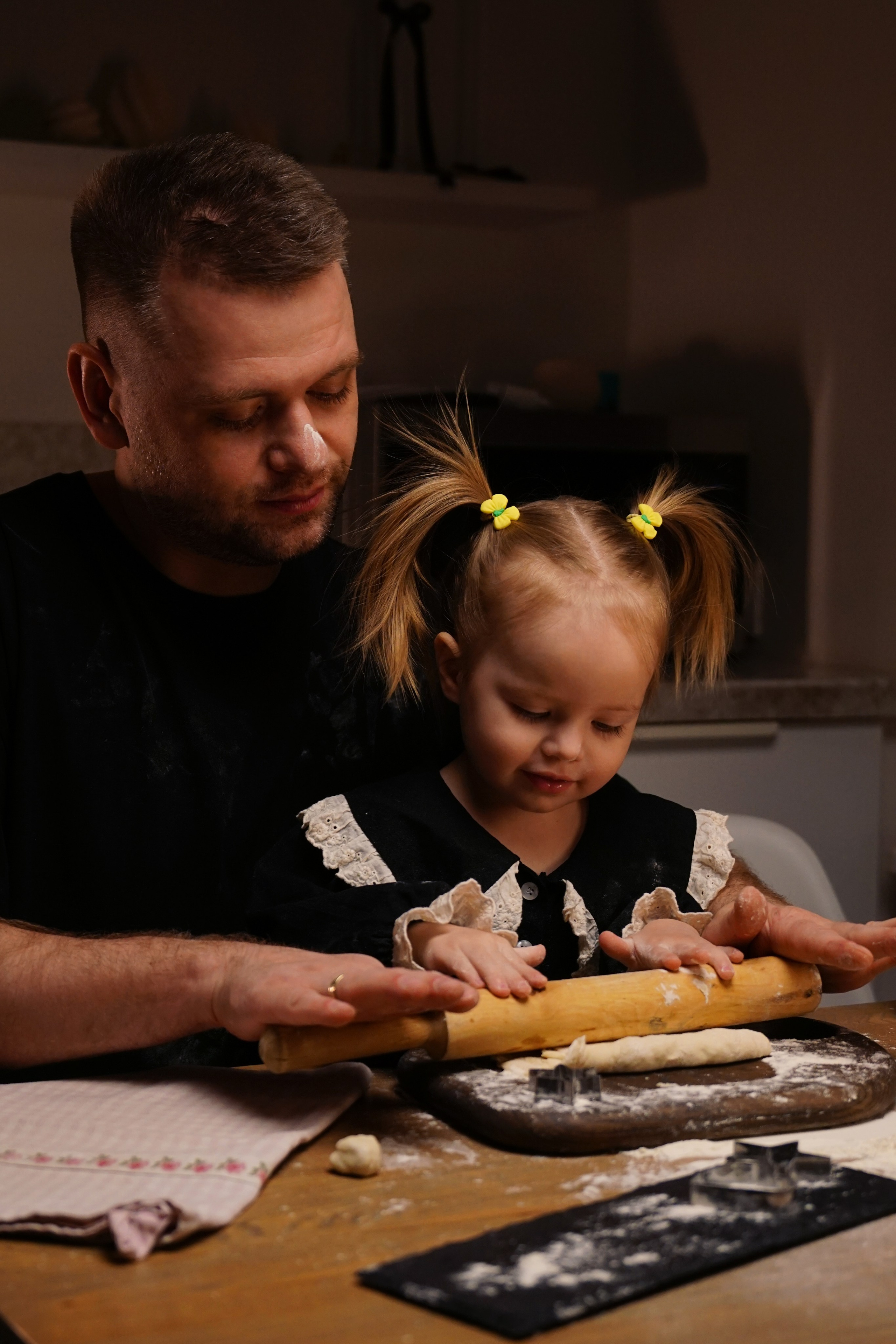 «Домашний вечер». Крамер Юлиана детский и семейный фотограф