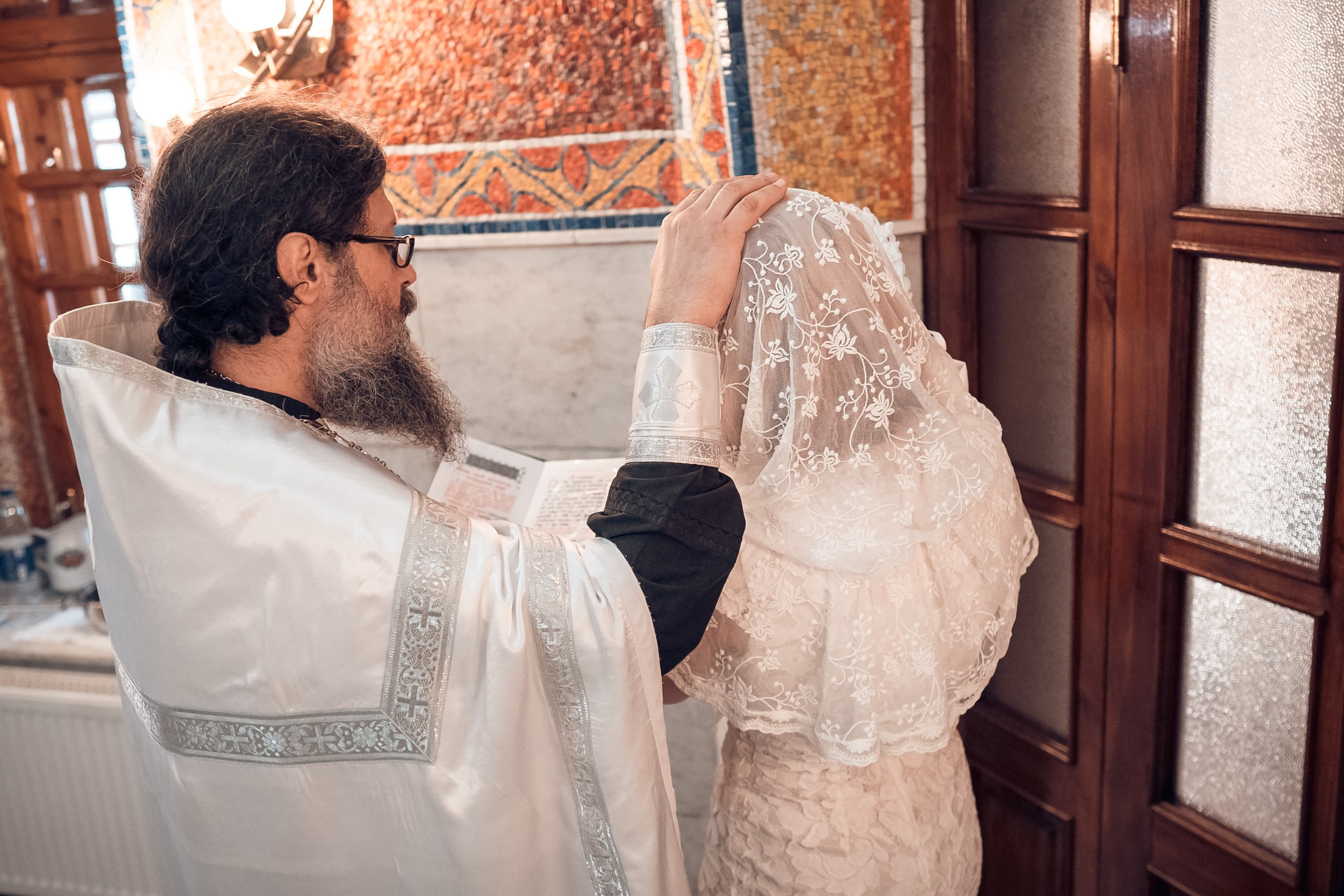 Крещение в Свято-Троицком монастыре Симферополь. Церковный фотограф Севастополь