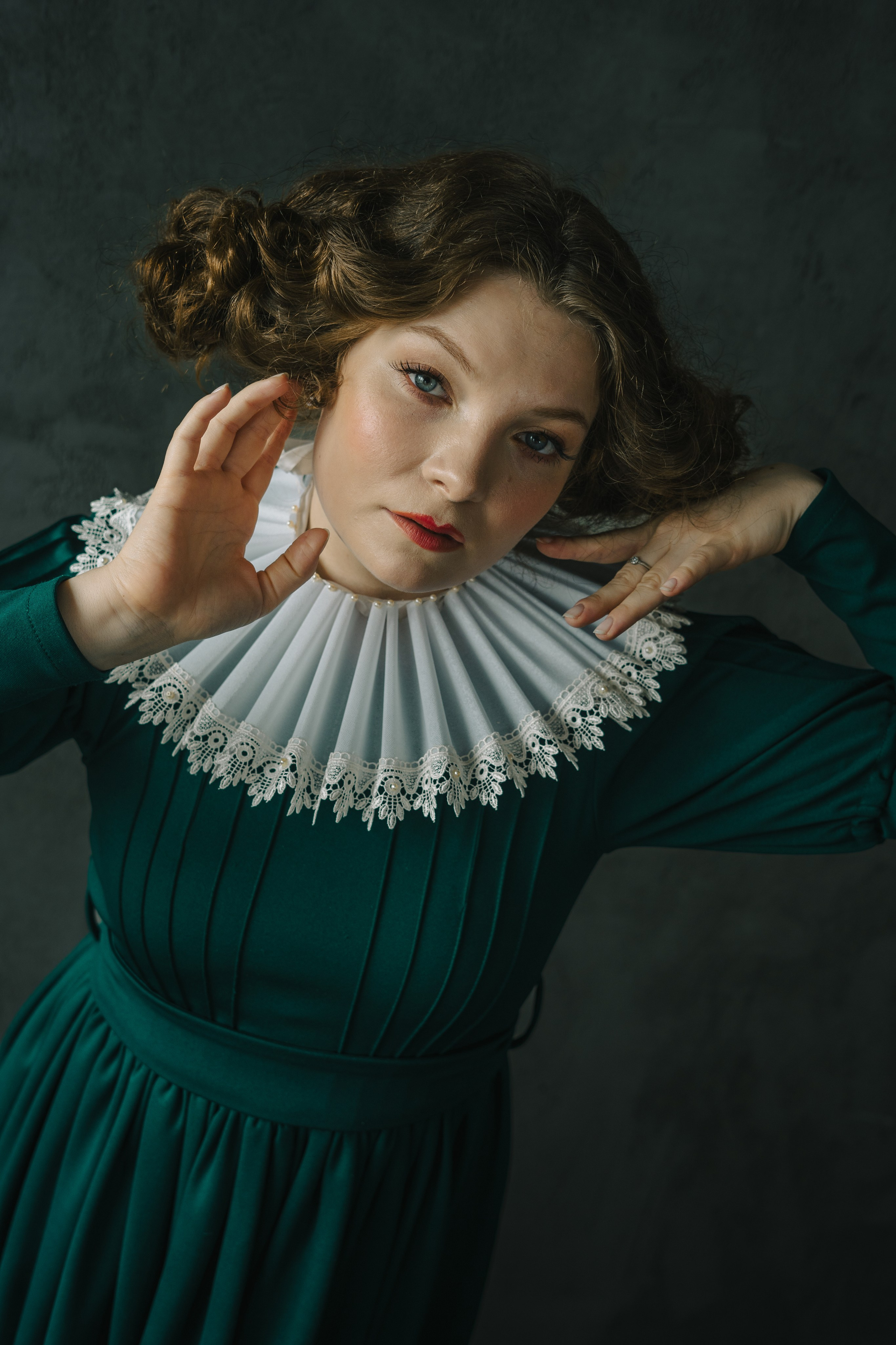 Портрет девушки XIX века. Фотограф Мария N Екатеринбург