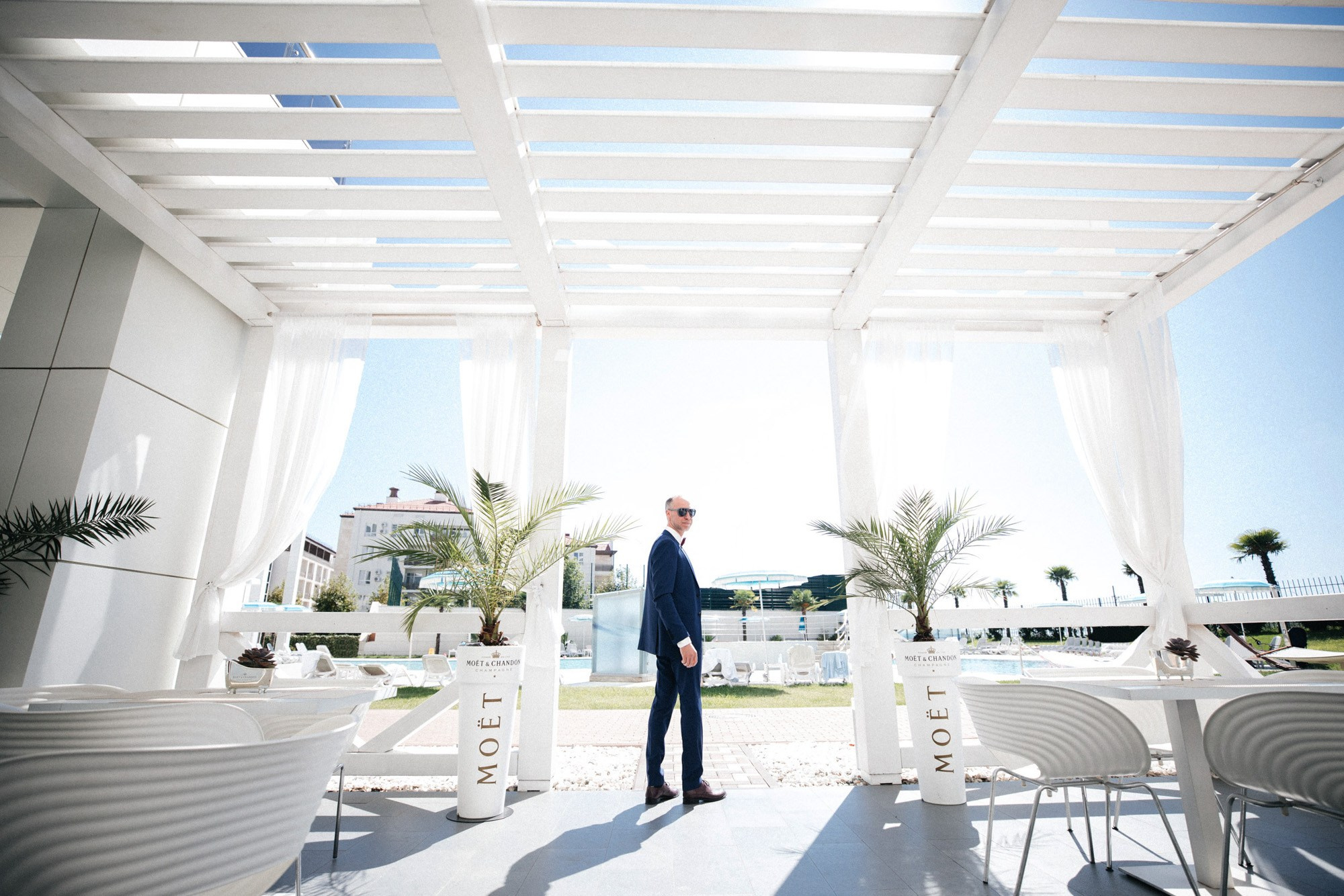 Свадебная фотосессия на вилле в Сочи. Свадебный, репортажный фотограф Дмитрий Макарченко