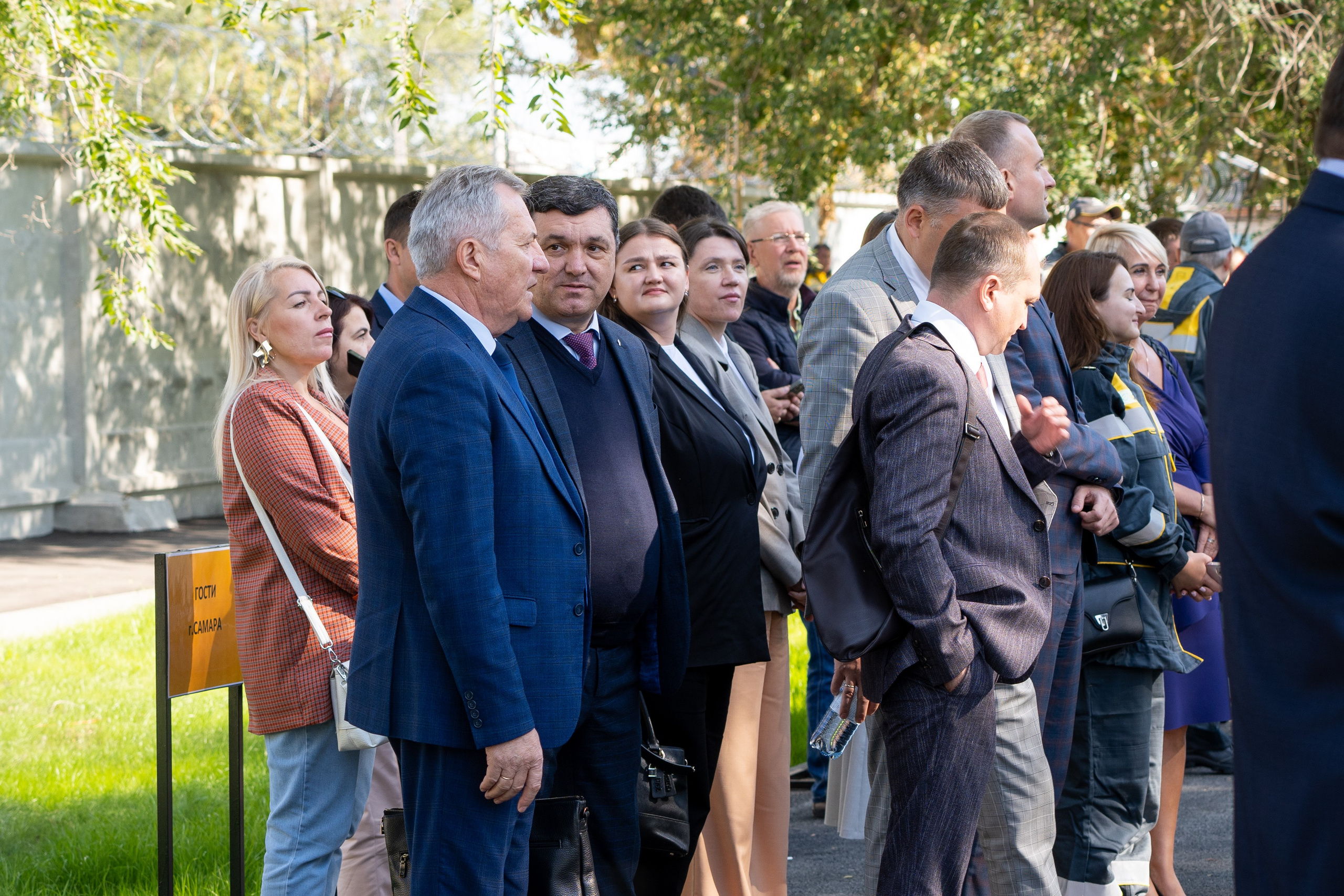 Открытие сквера Снабженца. Фотограф в Самаре Иван Булатов