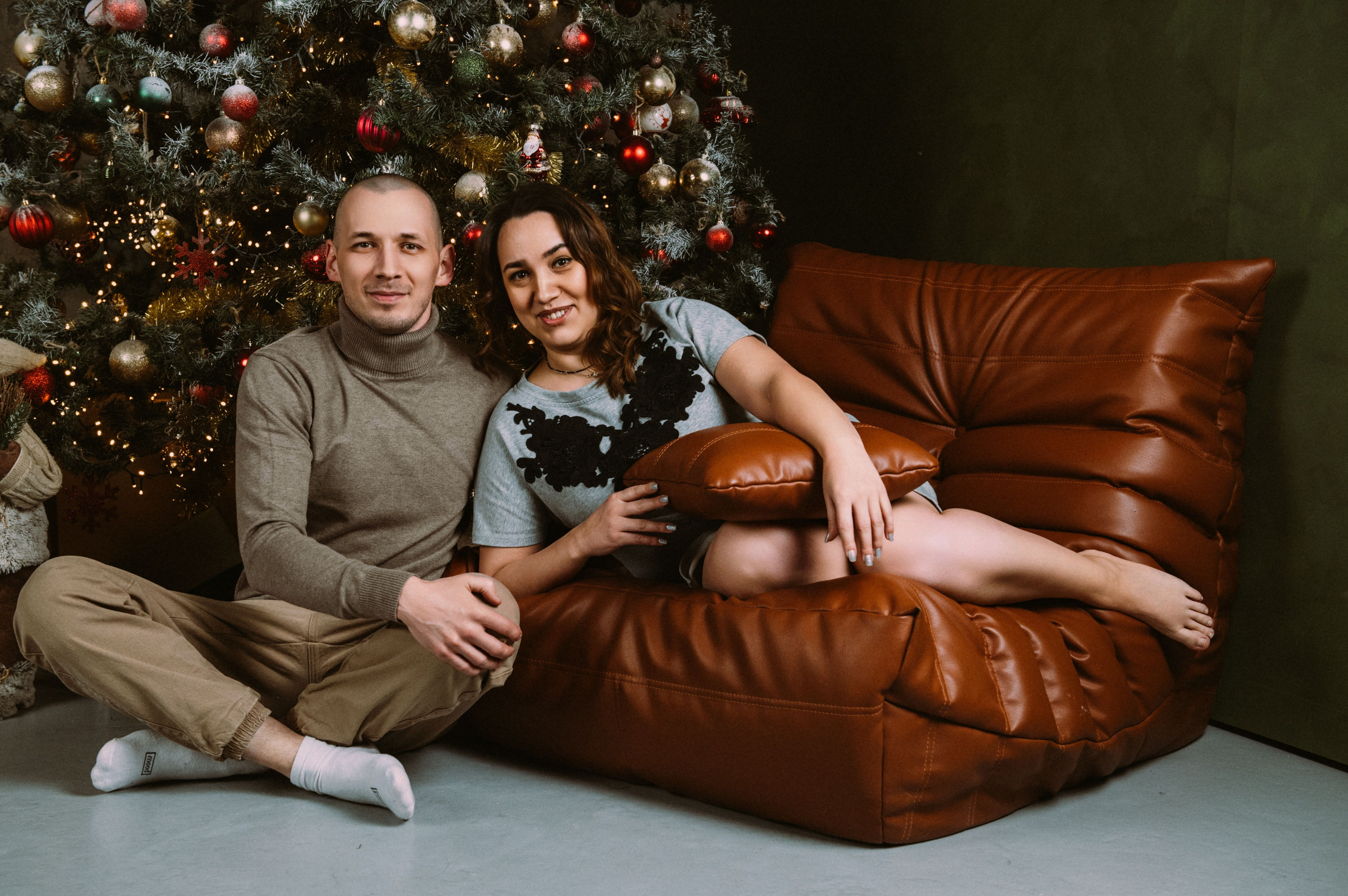 Большая семья собралась вместе на Новый год. Фотограф в Сургуте Светлана Гибадуллина